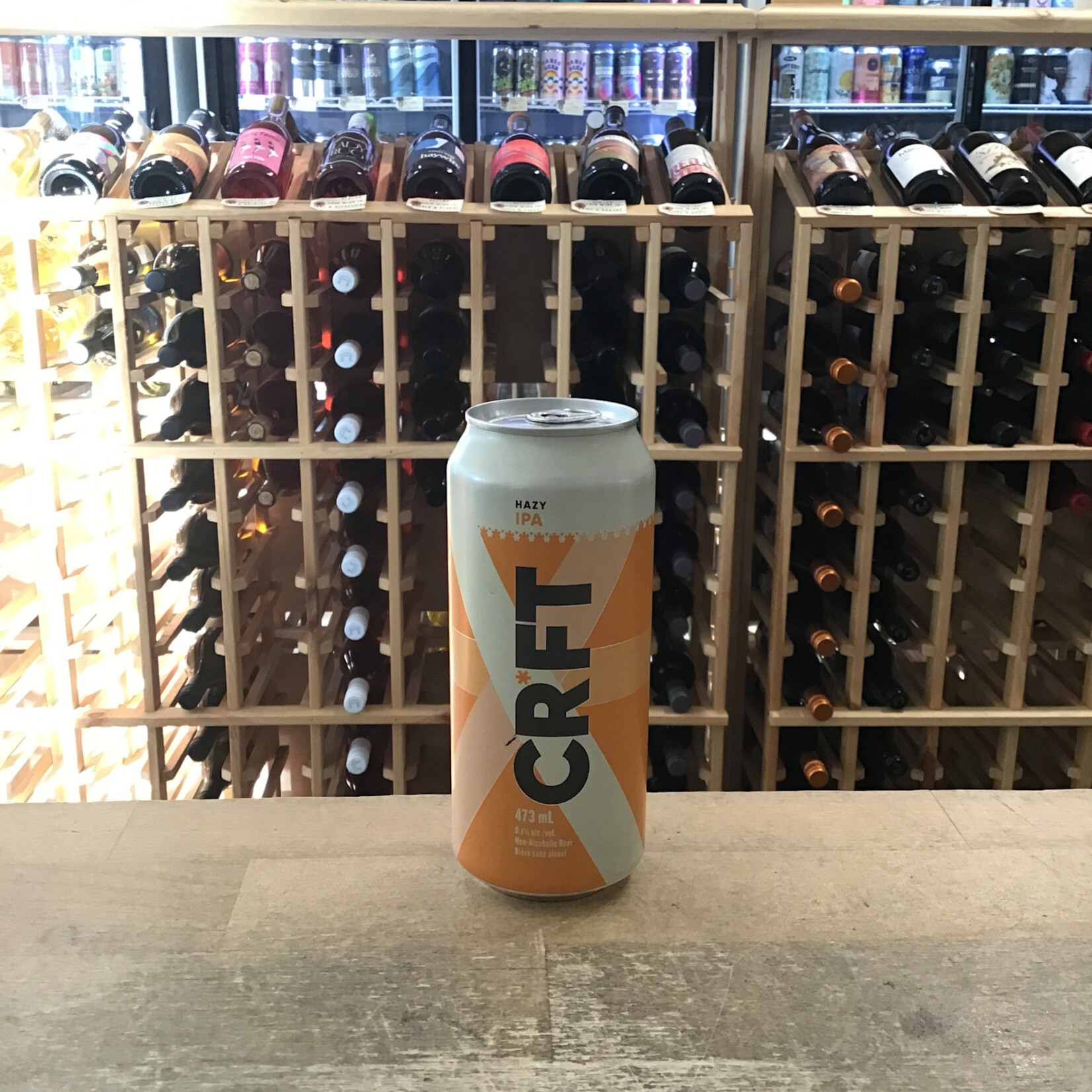 Village Brewing Hazy Non-Alc IPA, CRFT 473ml 0.1%