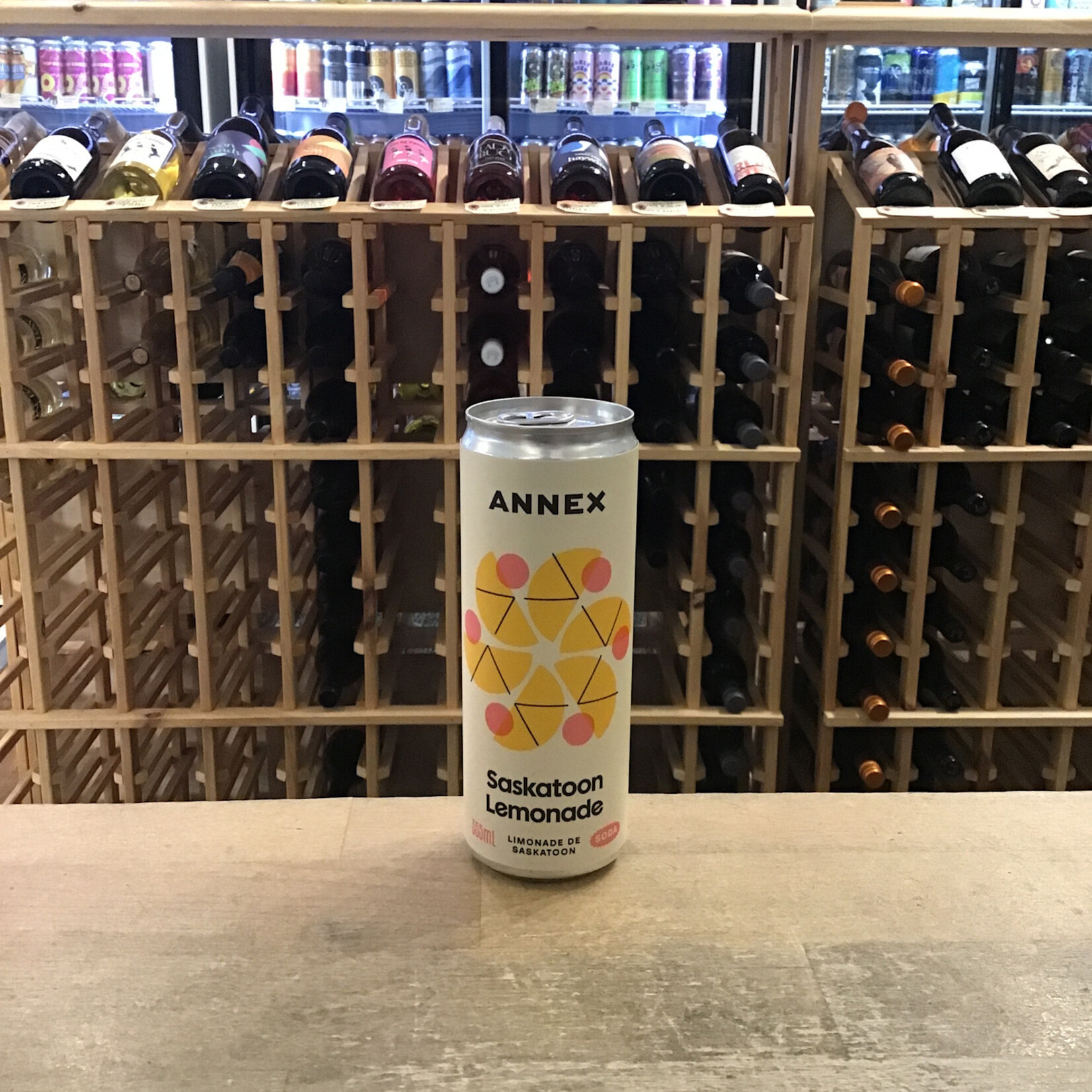 Annex Ale Project Annex Soda, Saskatoon Lemonade 355ml Non-Alcoholic