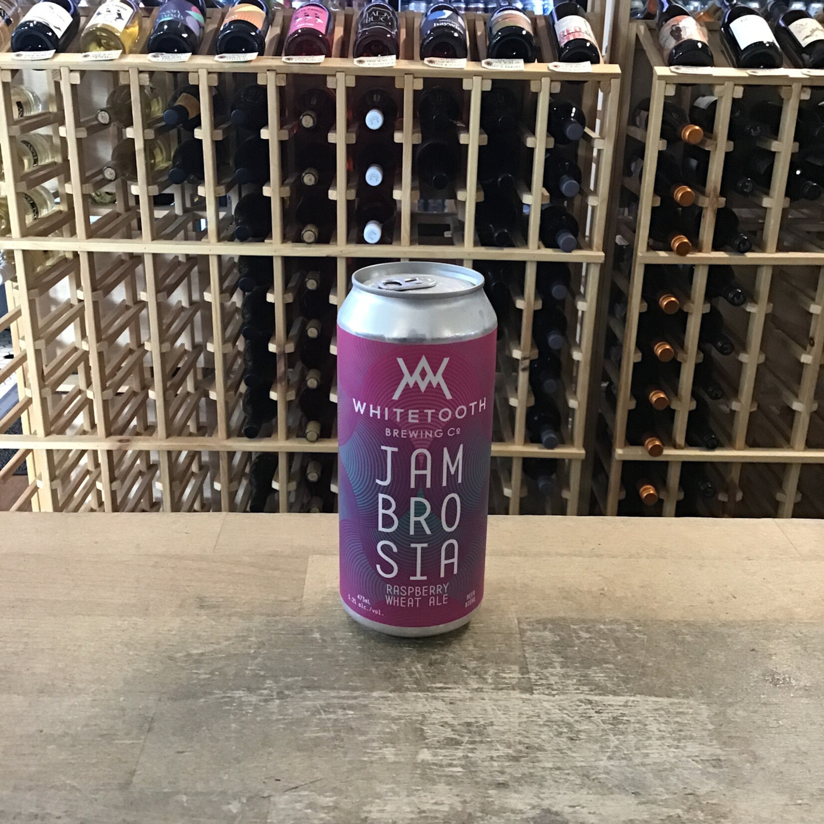 'Jambrosia' Raspberry Wheat Ale, White tooth 473ml 5.2%