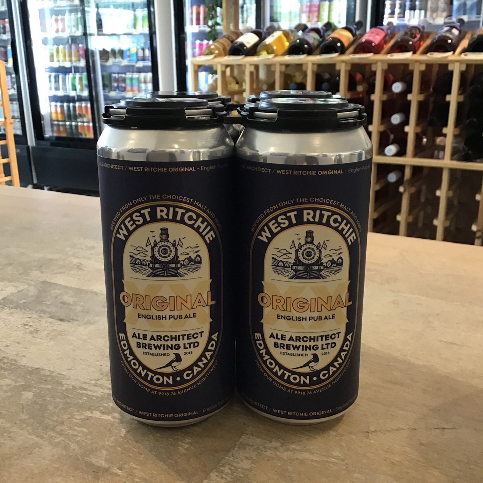 Ale Architect 'West Ritchie Original' English Pub Ale, Ale Architect 4x473ml 4.9%