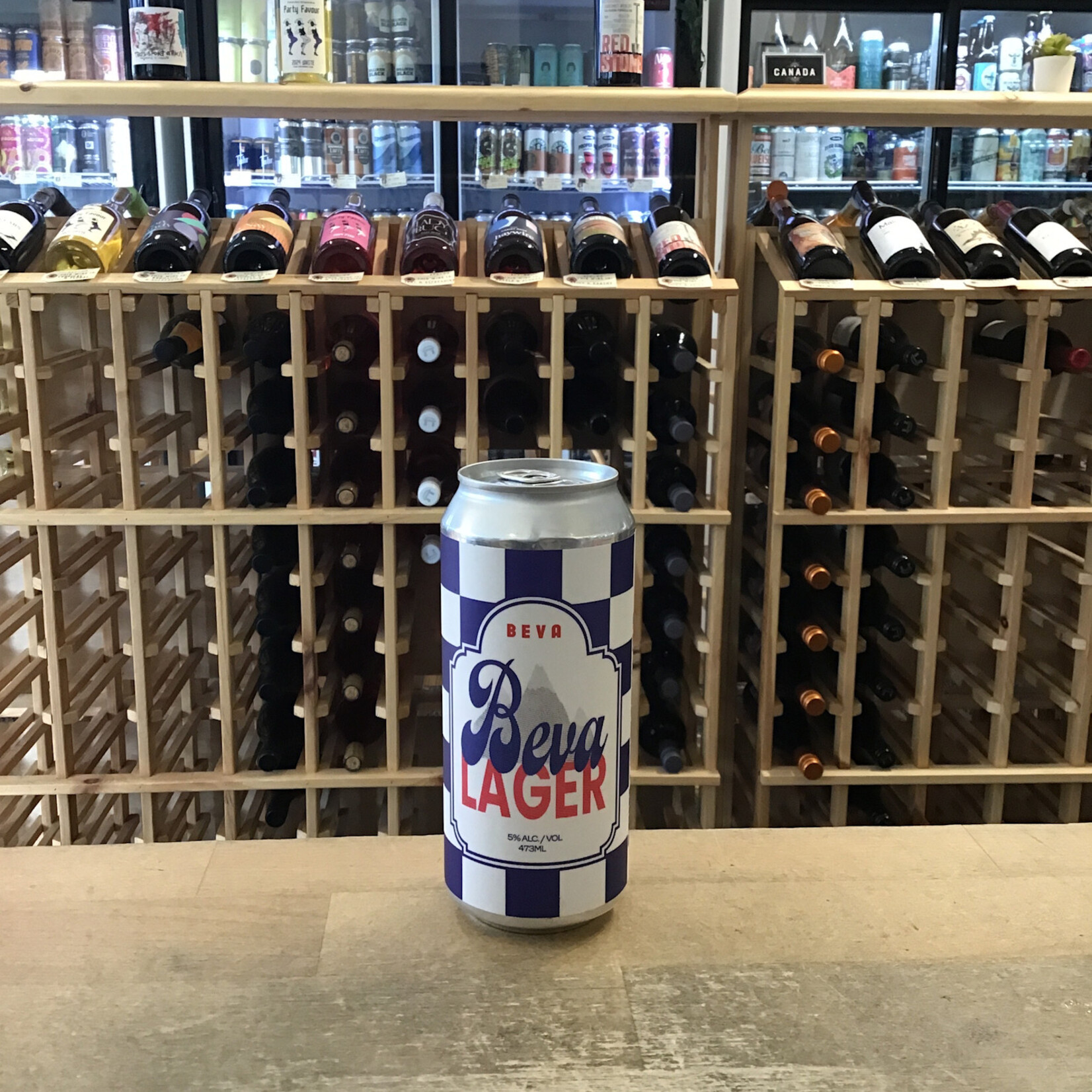 Lager, Beva 473ml 5.0%