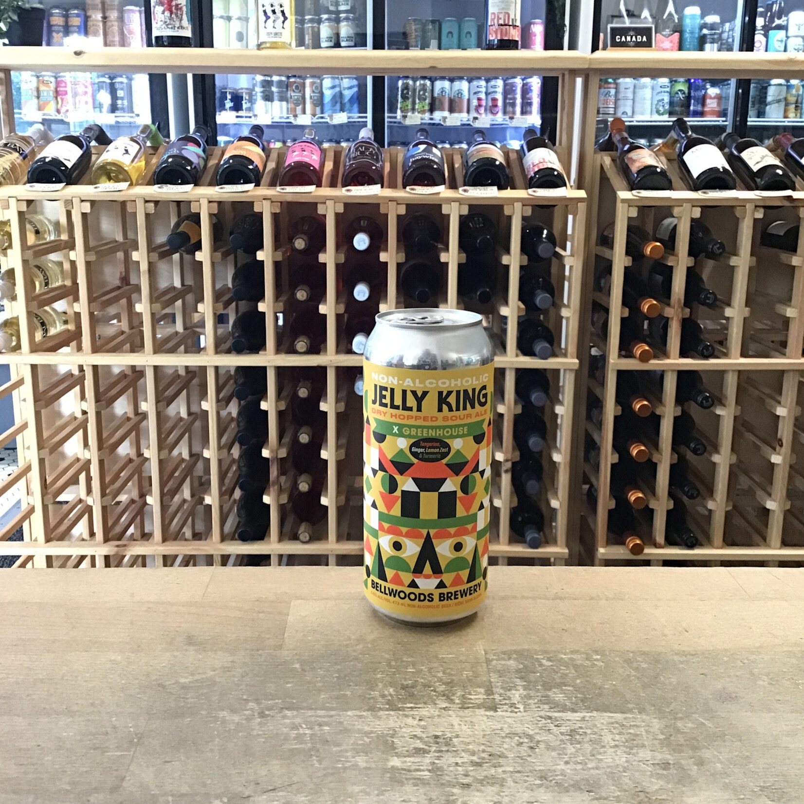 Greenhouse Fruited Jelly King Sour (Non-Alc), Bellwoods 473ml 0.5%