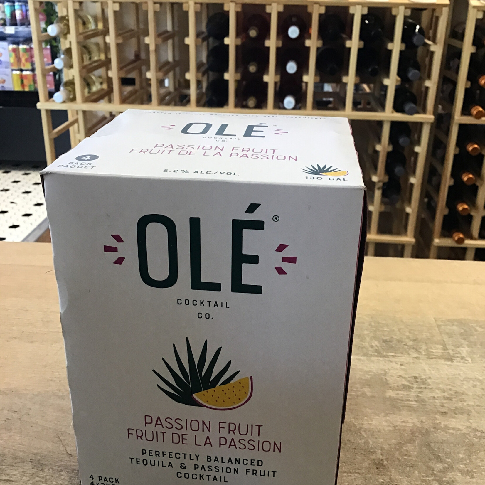 Passion Fruit Margarita, Ole 4x355ml 5.2%