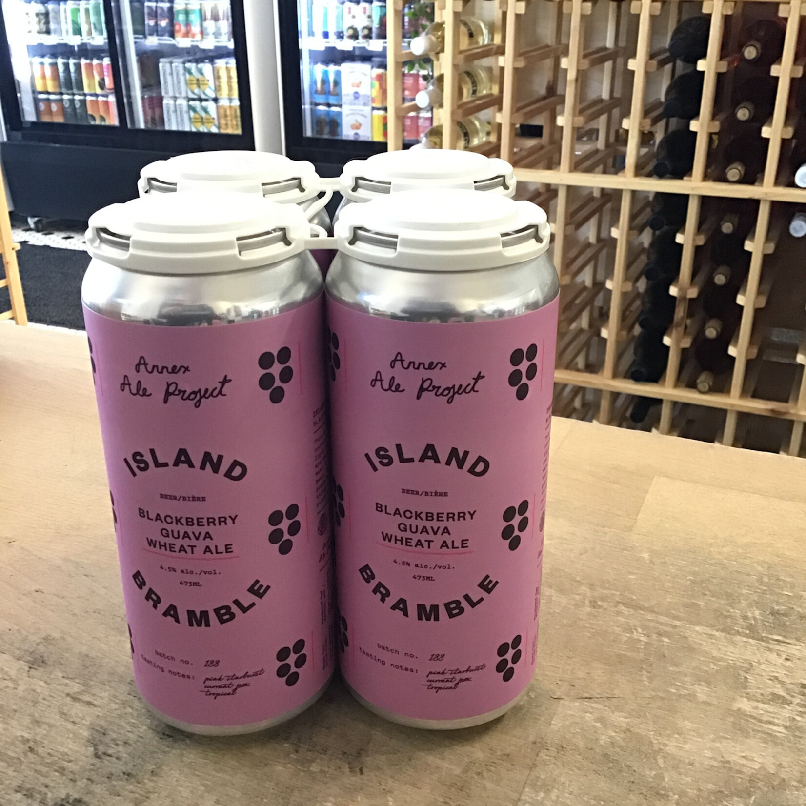 Annex Ale Project 'Island Bramble' Blackberry Guava Wheat Ale, Annex Ale Project 4x473ml 4.5%
