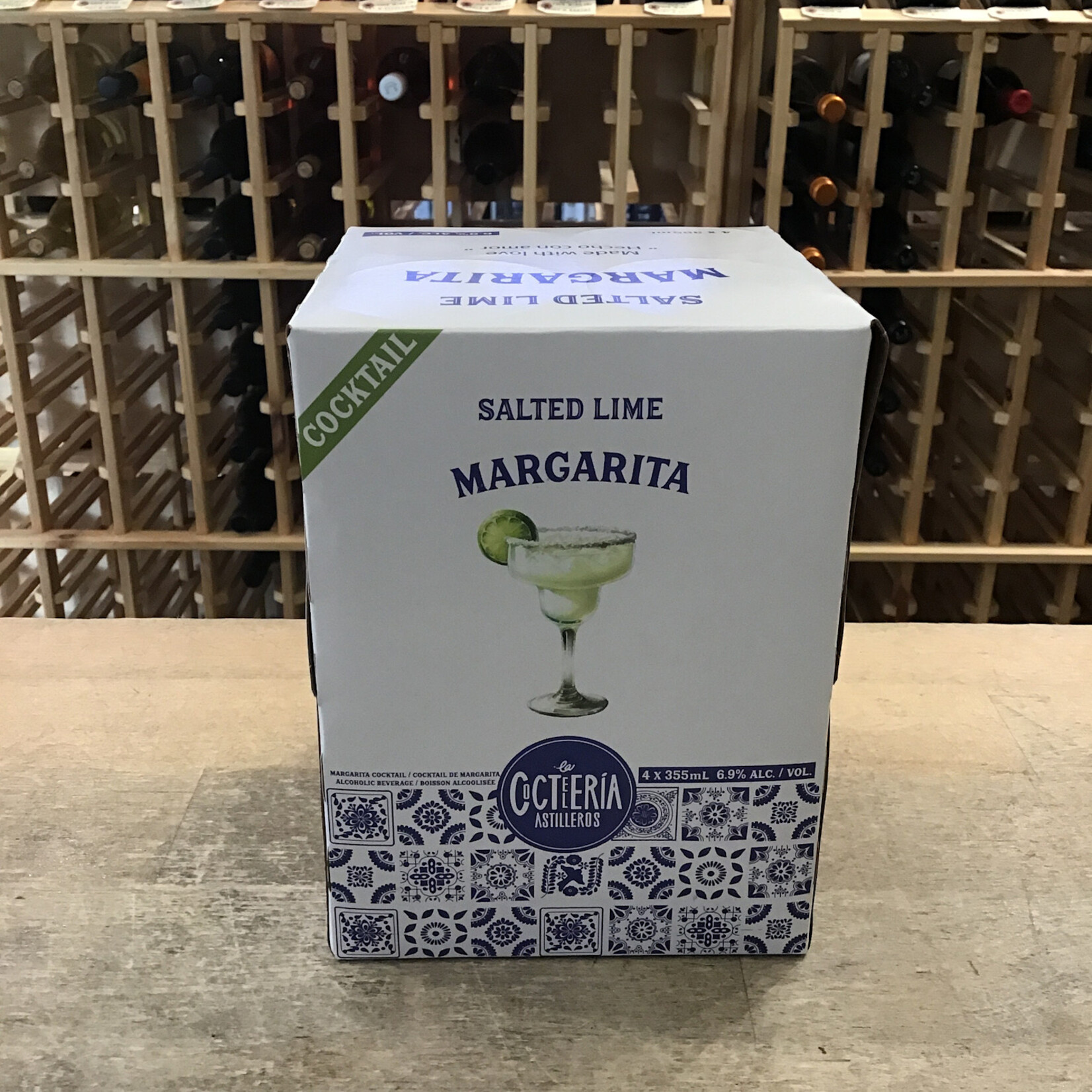 Salted Lime Margarita, La Cervecaria 4x355ml 6.9%