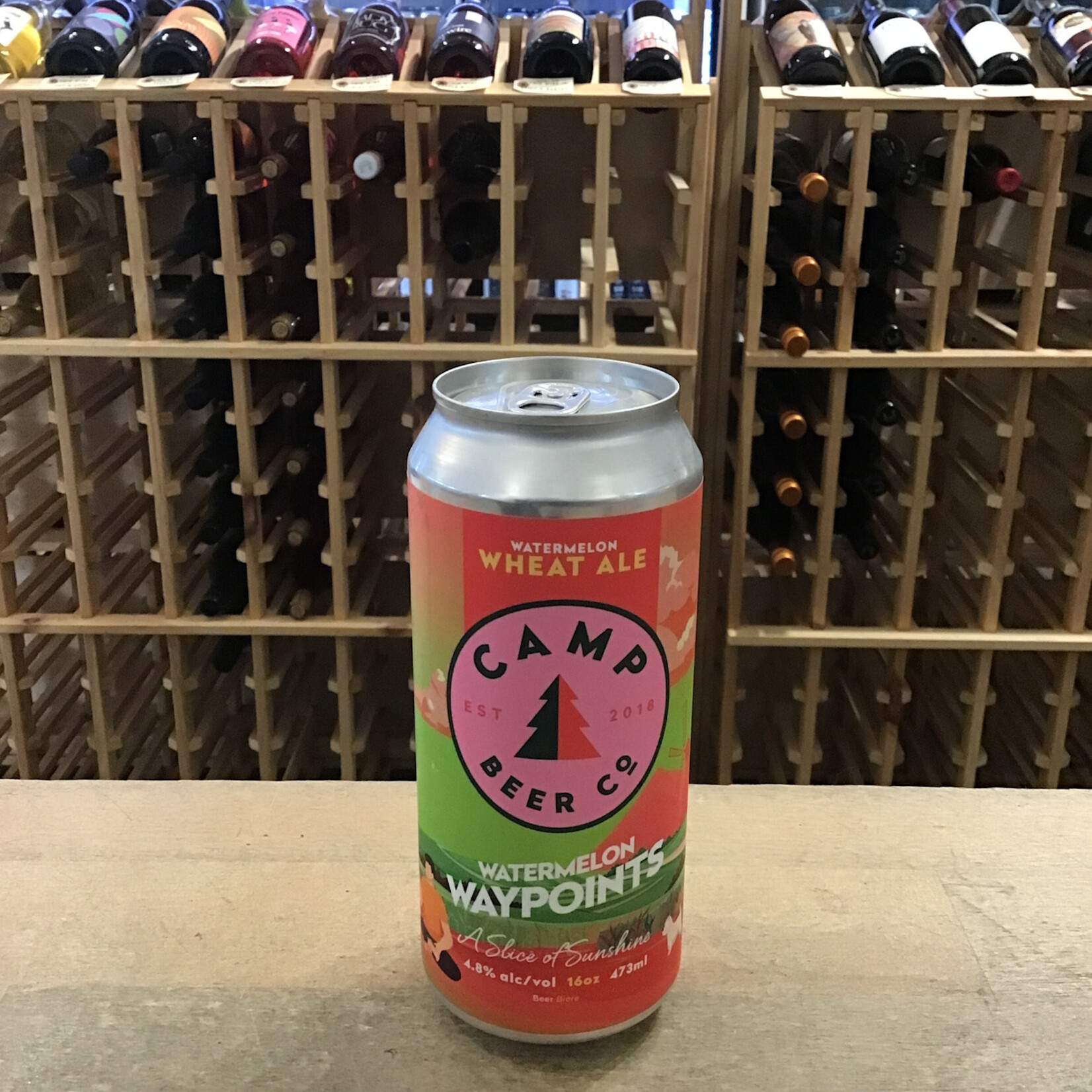 'Watermelon Waypoints' Wheat Ale, Camp 473ml 4.8%