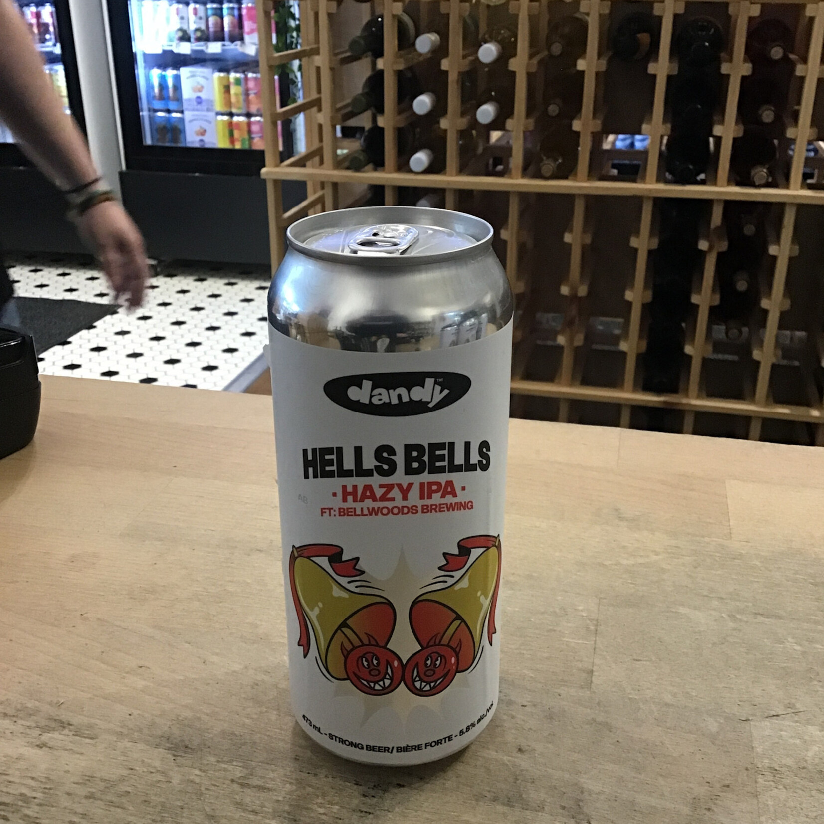 The Dandy 'Hells Bells' Hazy IPA, Dandy & Bellwoods 473ml 5.8%