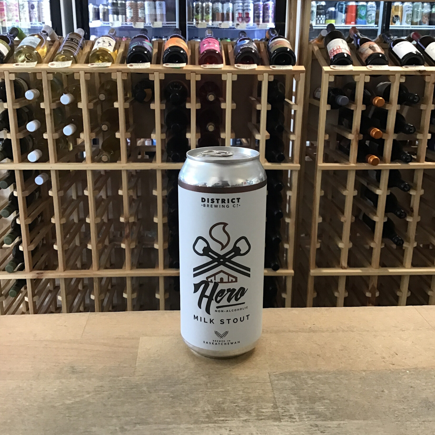 Hero Stout, District 473ml 0.5%