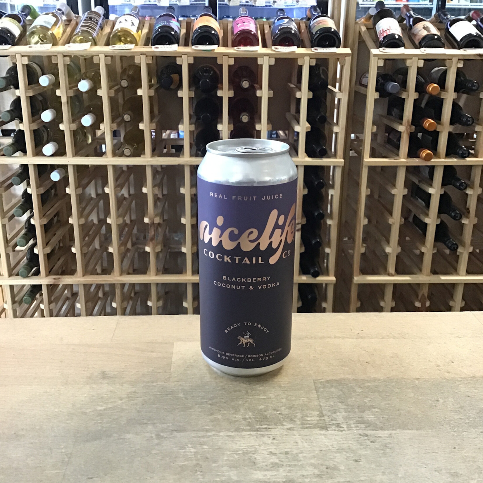 Blackberry Coconut Vodka, Nicelife 473ml 6.9%