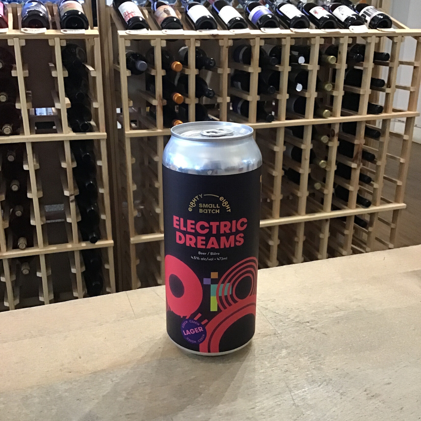 Eighty Eight 'Electric Dreams' Czech Lager, Eighty Eight 473ml 4.5%