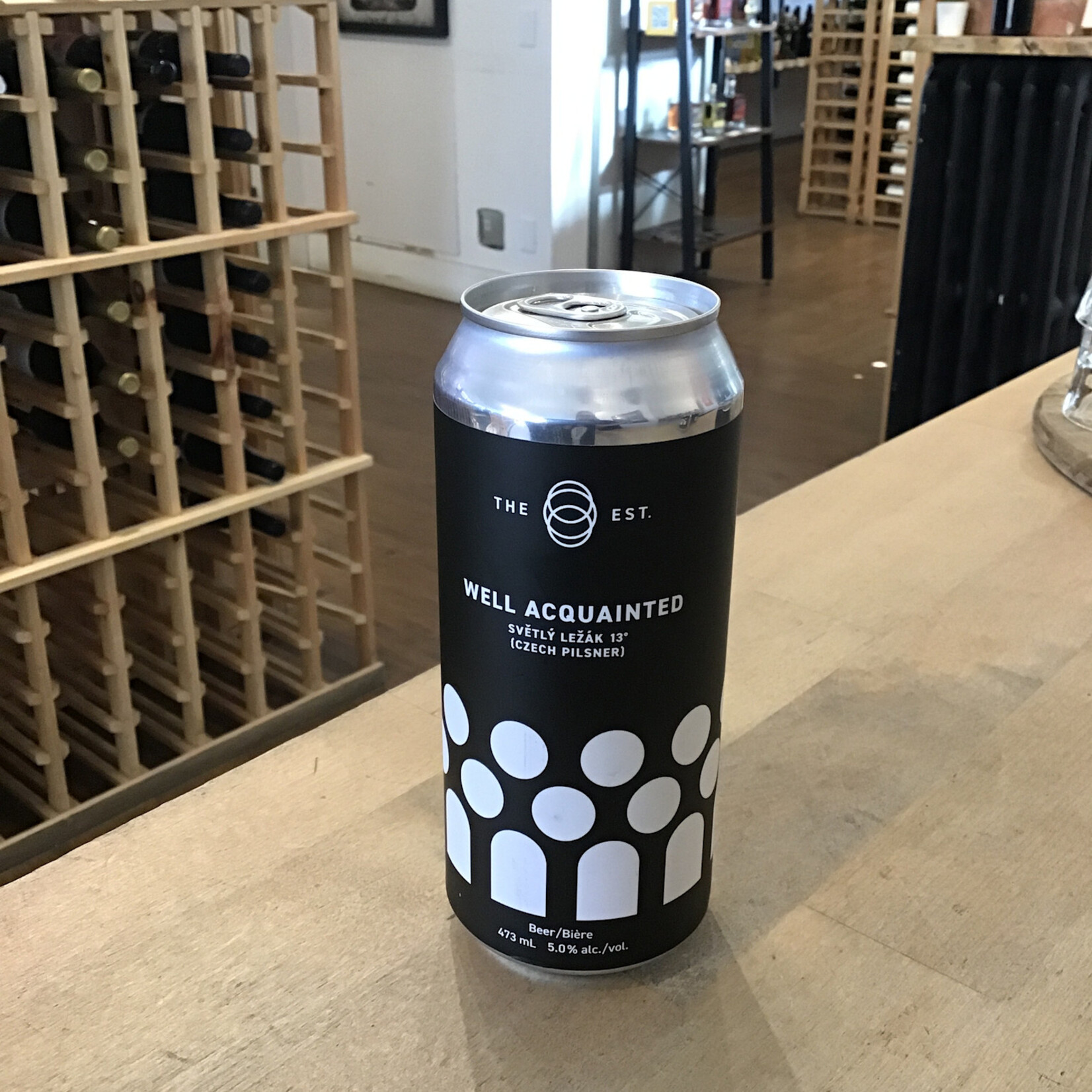 'Well Aquianted' Czech Pilsner, The Establishment 473ml 5.0%