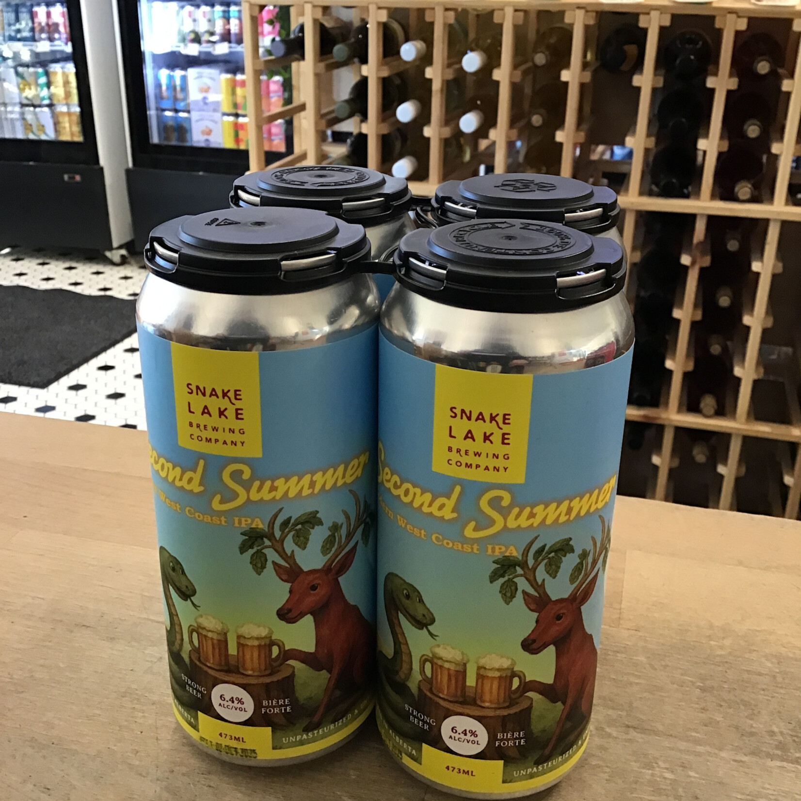 Snake Lake 'Second Summer' West Coast IPA, Snake Lake 473ml 6.4%