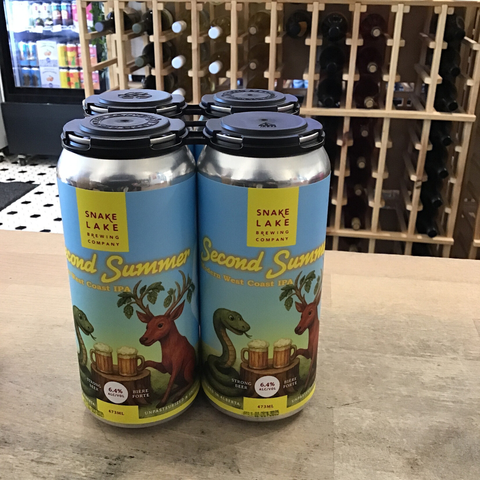Snake Lake 'Second Summer' West Coast IPA, Snake Lake 4x473ml 6.4%