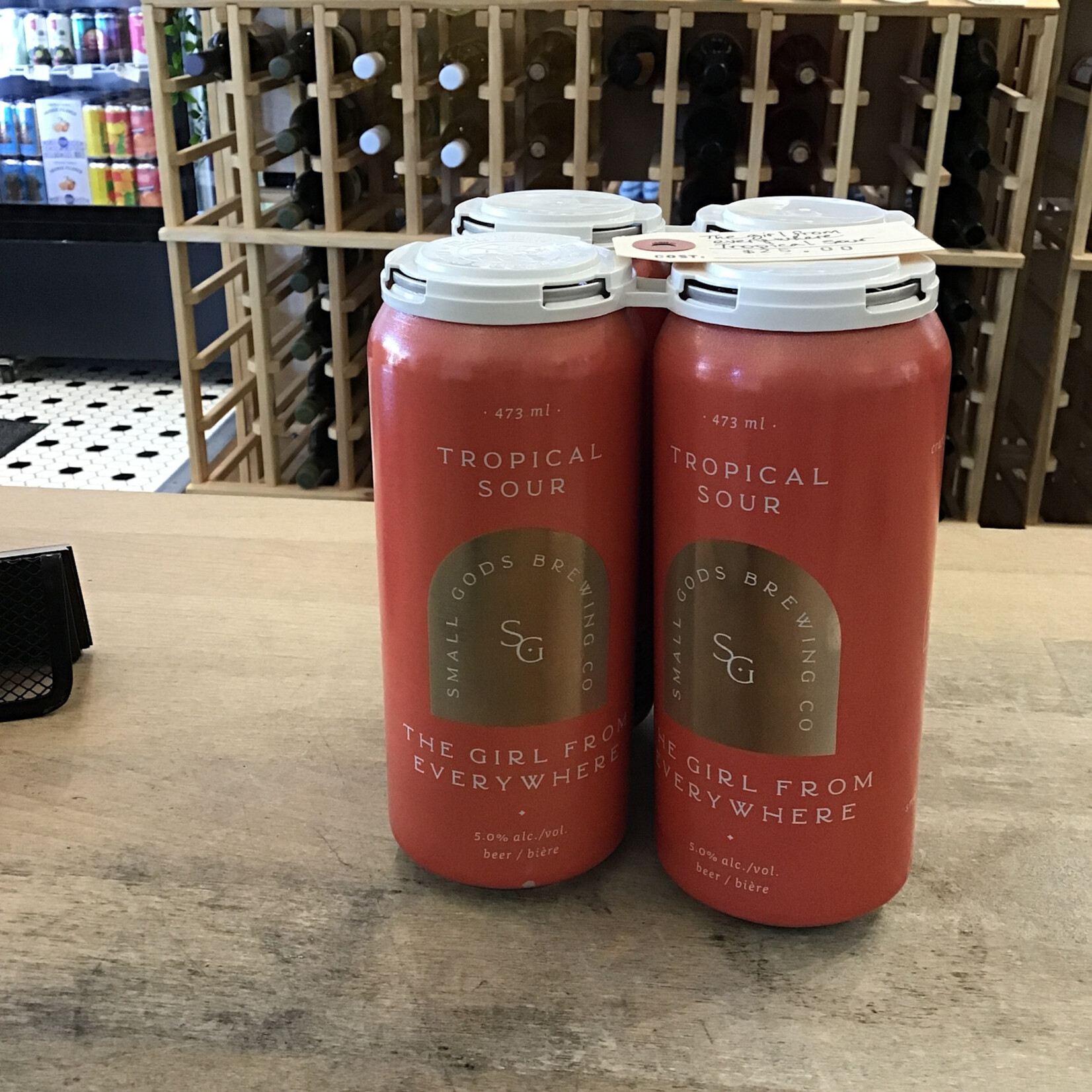 'The Girl from Everywhere' Tropical Sour, Small Gods 4x473ml 5.0%
