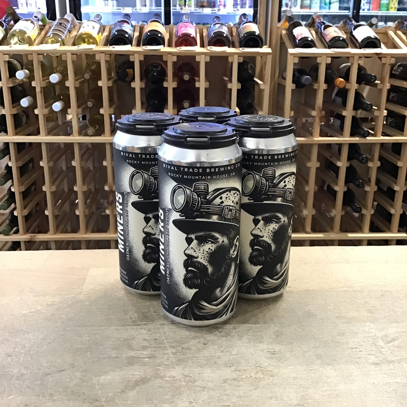 'Miners' Oatmeal Chocolate Stout, Rival Trade 4x473ml 5.5%