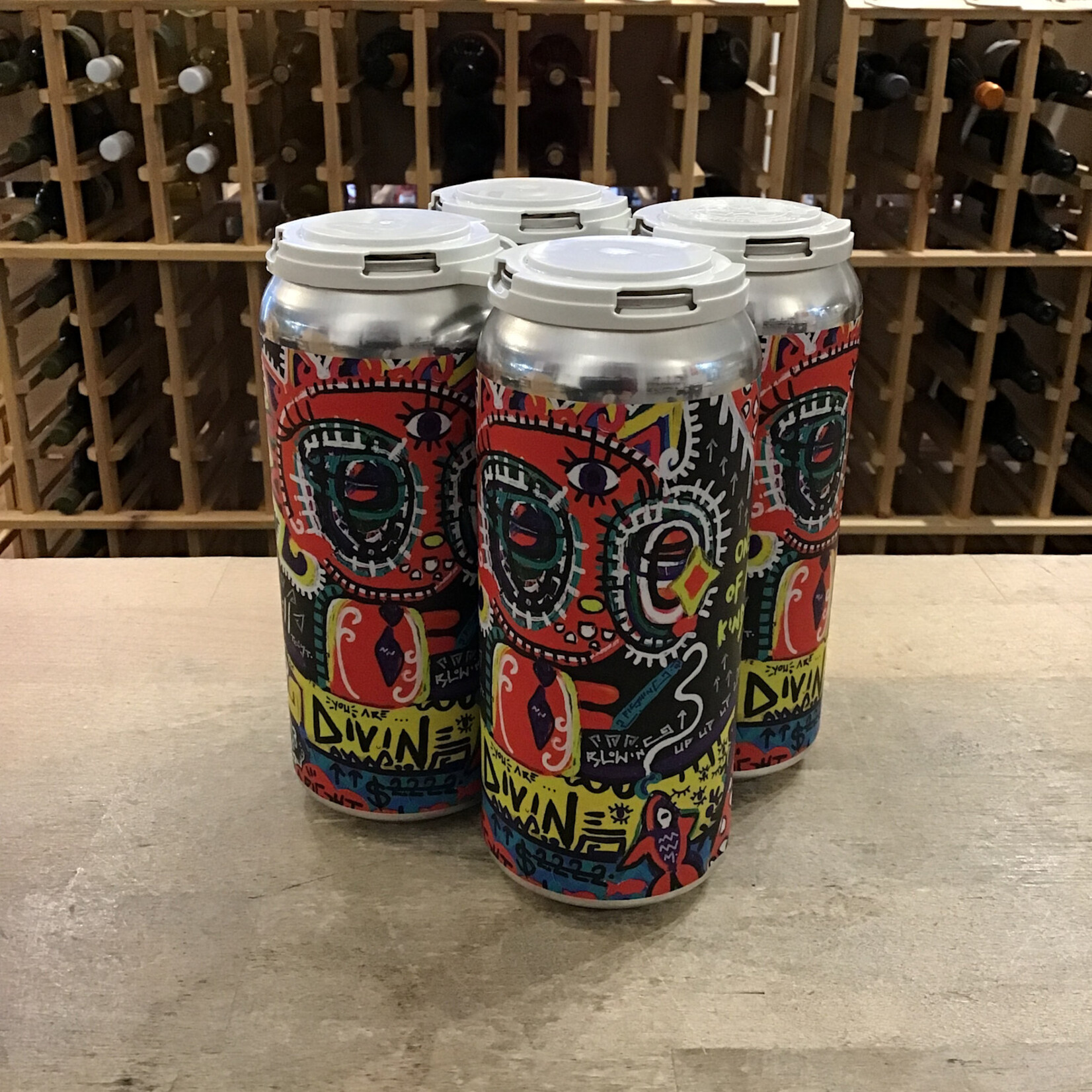 Eighty Eight 'Divine' Hazy IPA with Peach & Passionfruit, Eighty Eight 4x473ml 5.5%