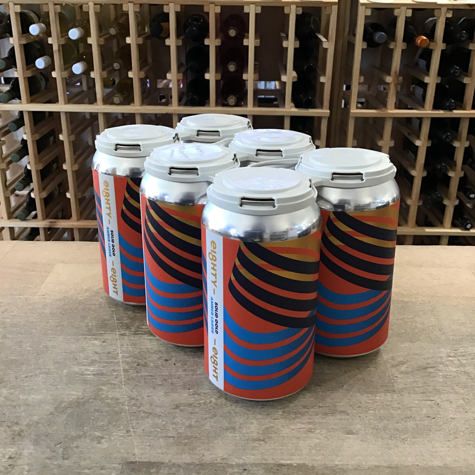 Eighty Eight 'Solid Gold' Amber Lager, Eighty Eight 6x355ml 4.5%