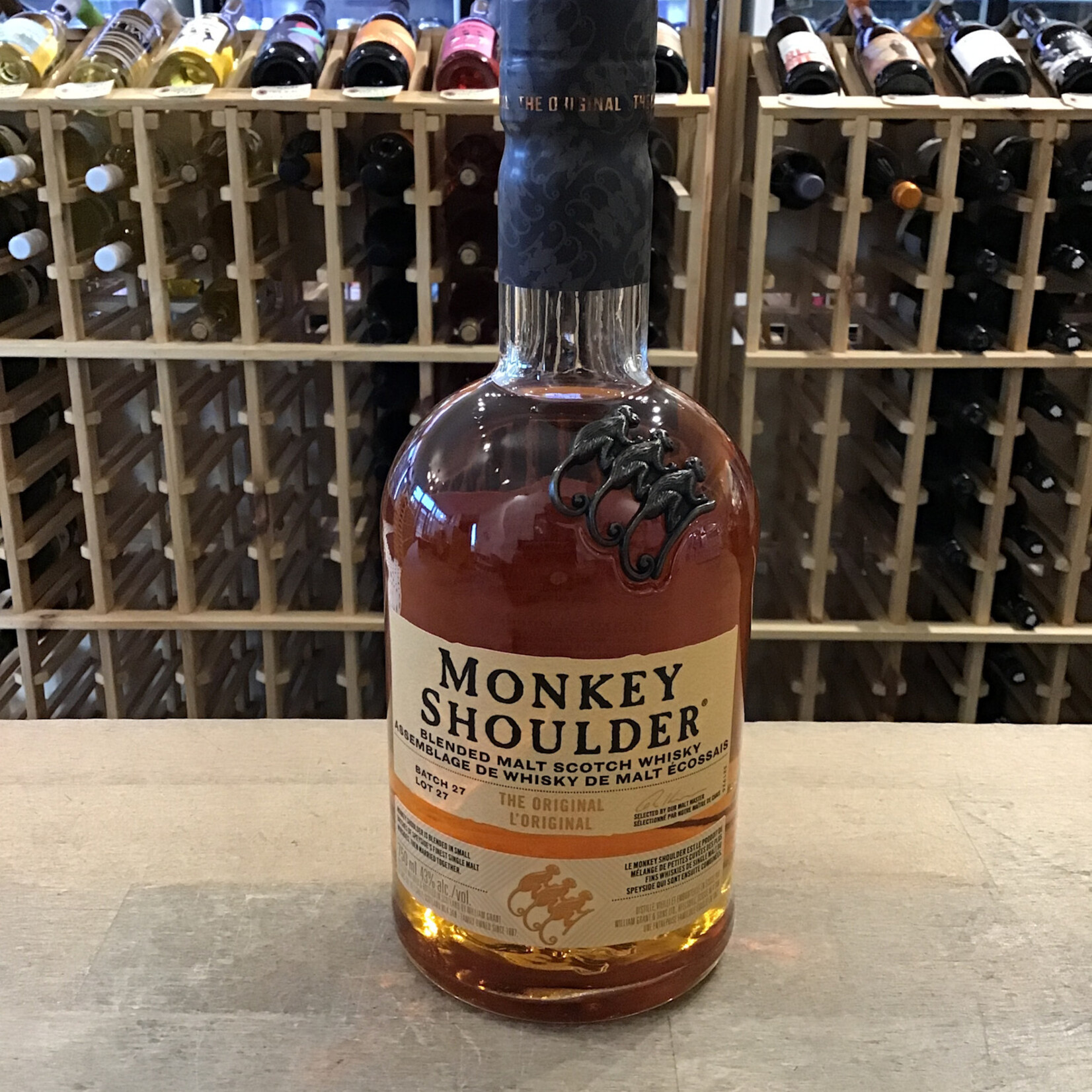 Monkey Shoulder, Blended Scotch Whisky 750ml 43.0%