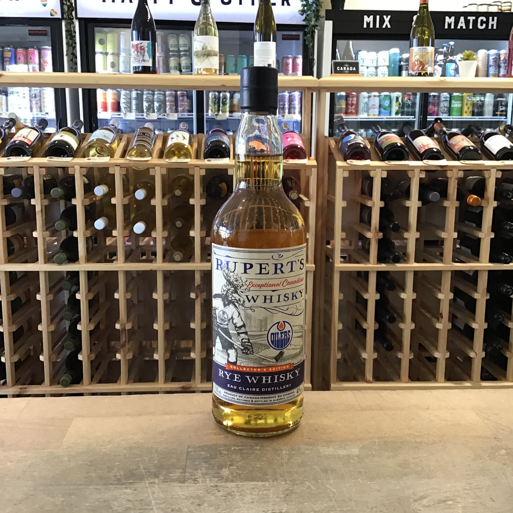 'Rupert's Rye' Eau Claire (Oilers) 750ml 40.0%