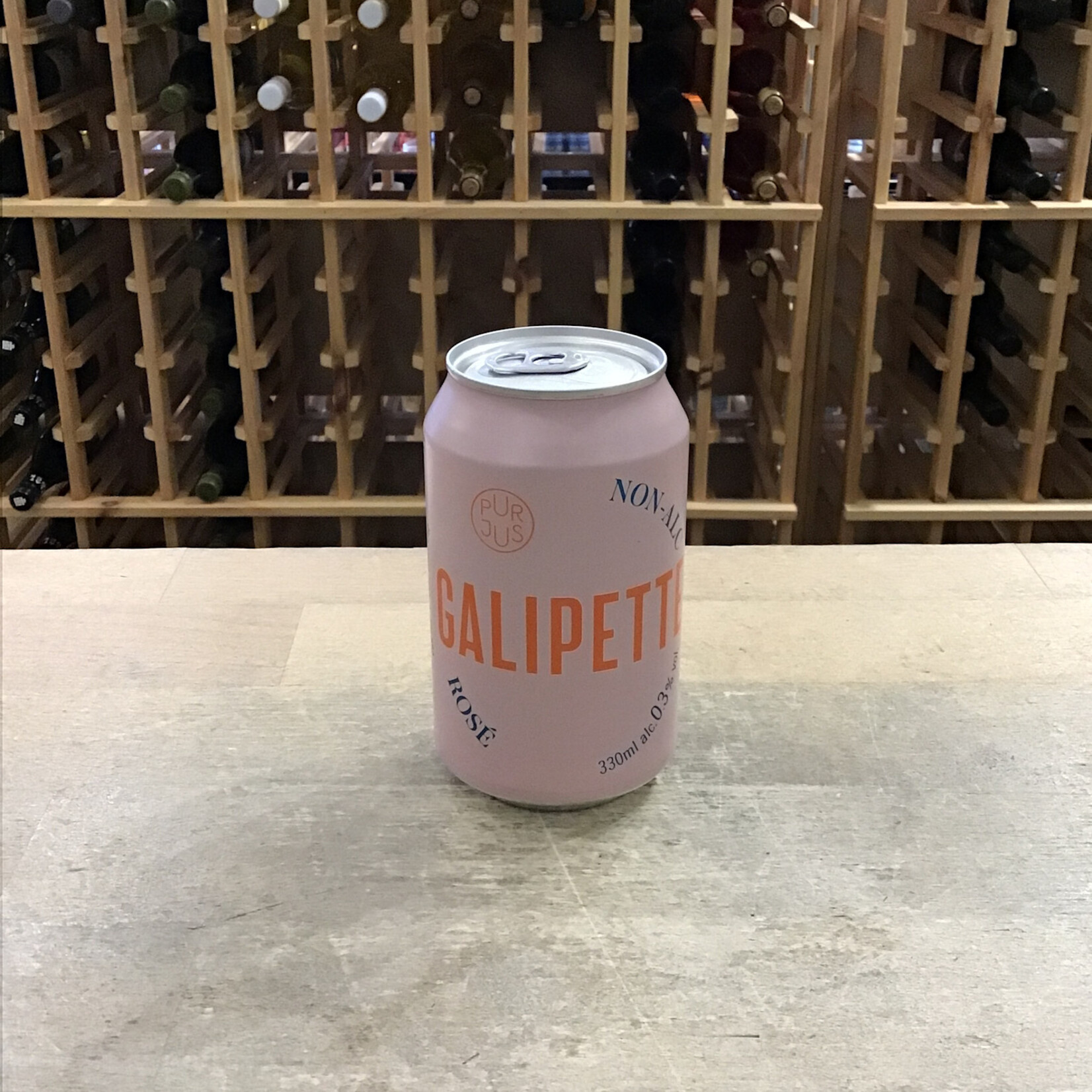 'Galipette' Non-Alc Rose Cider, Pur Jus 330ml 0.3%