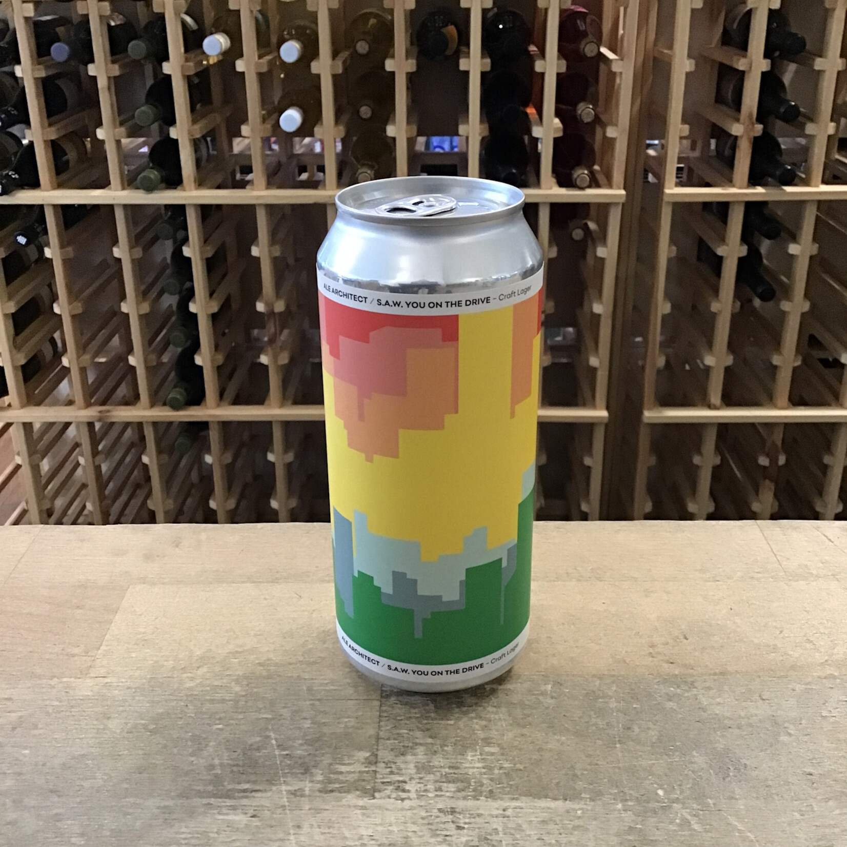 Ale Architect 'S.A.W. You on the Drive' Lager, Ale Architect 473ml 5.0%