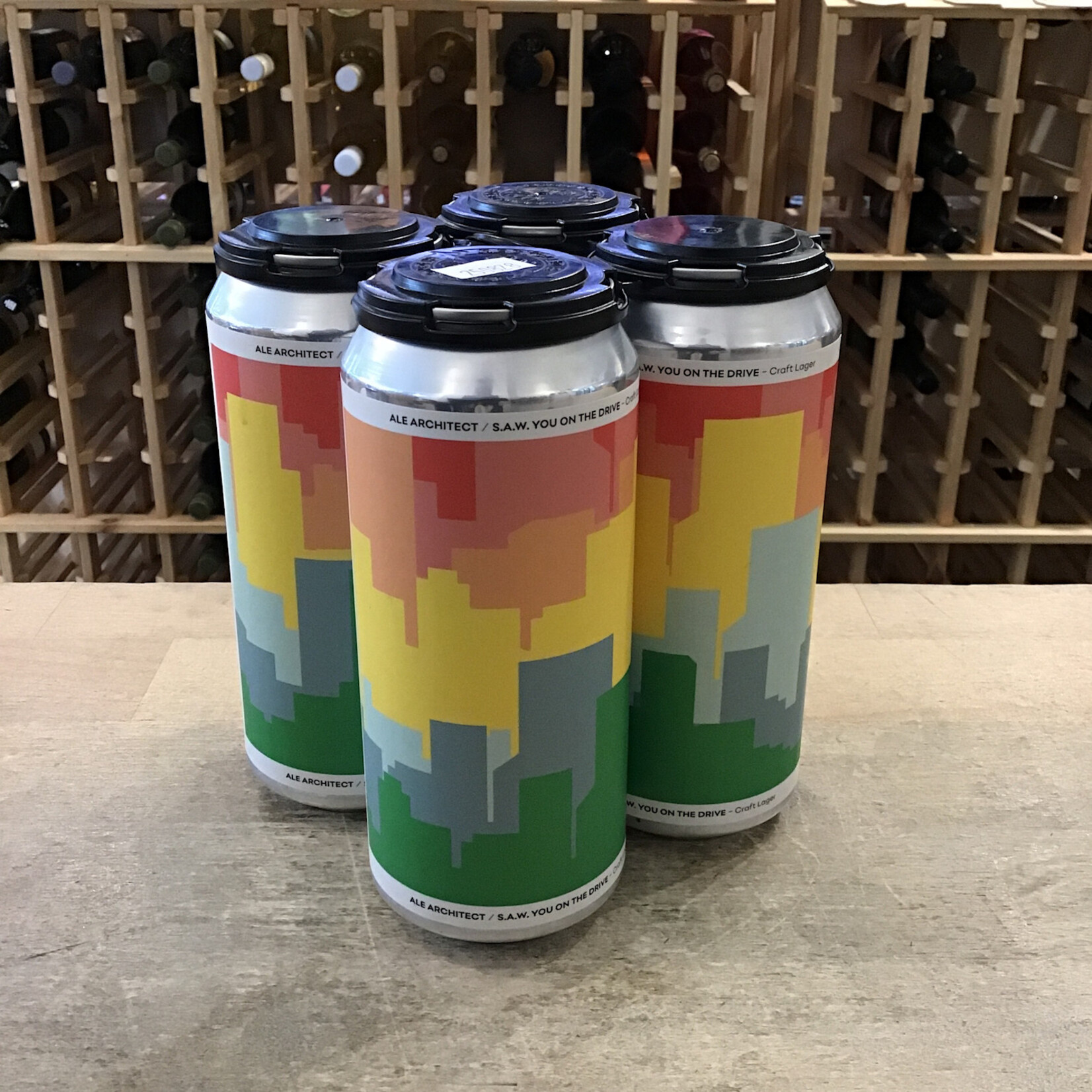 Ale Architect 'S.A.W. You on the Drive' Lager, Ale Architect 4x473ml 5.0%