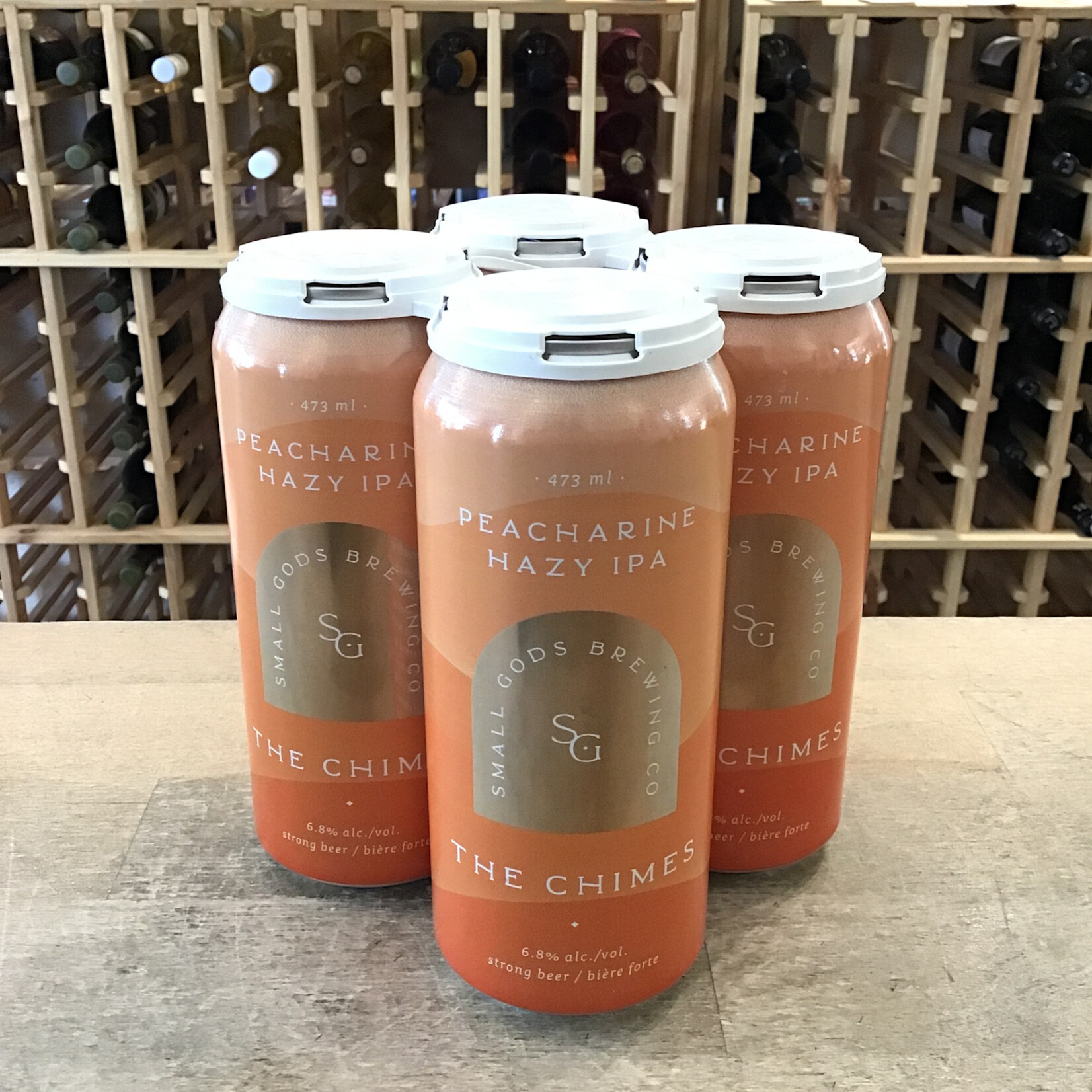 'Chimes' Peacharine Hazy IPA, Small Gods 4x473ml 6.8%