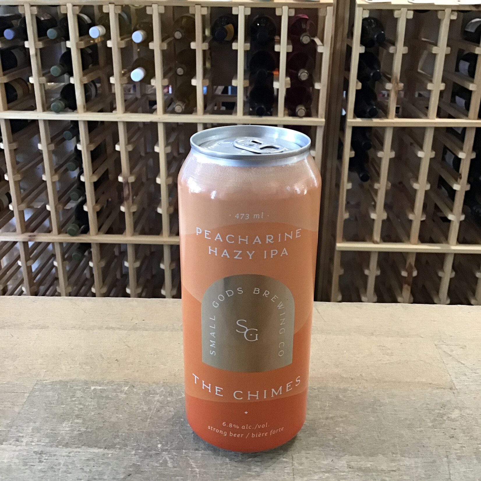 'Chimes' Peacharine Hazy IPA, Small Gods 473ml 6.8%
