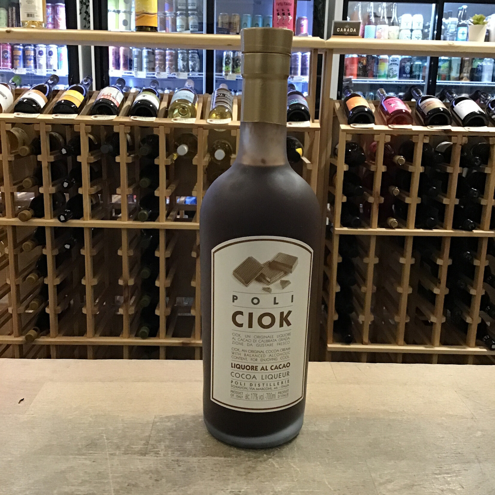 Poli, 'Ciok' Cacao Liqueur 700ml 17%