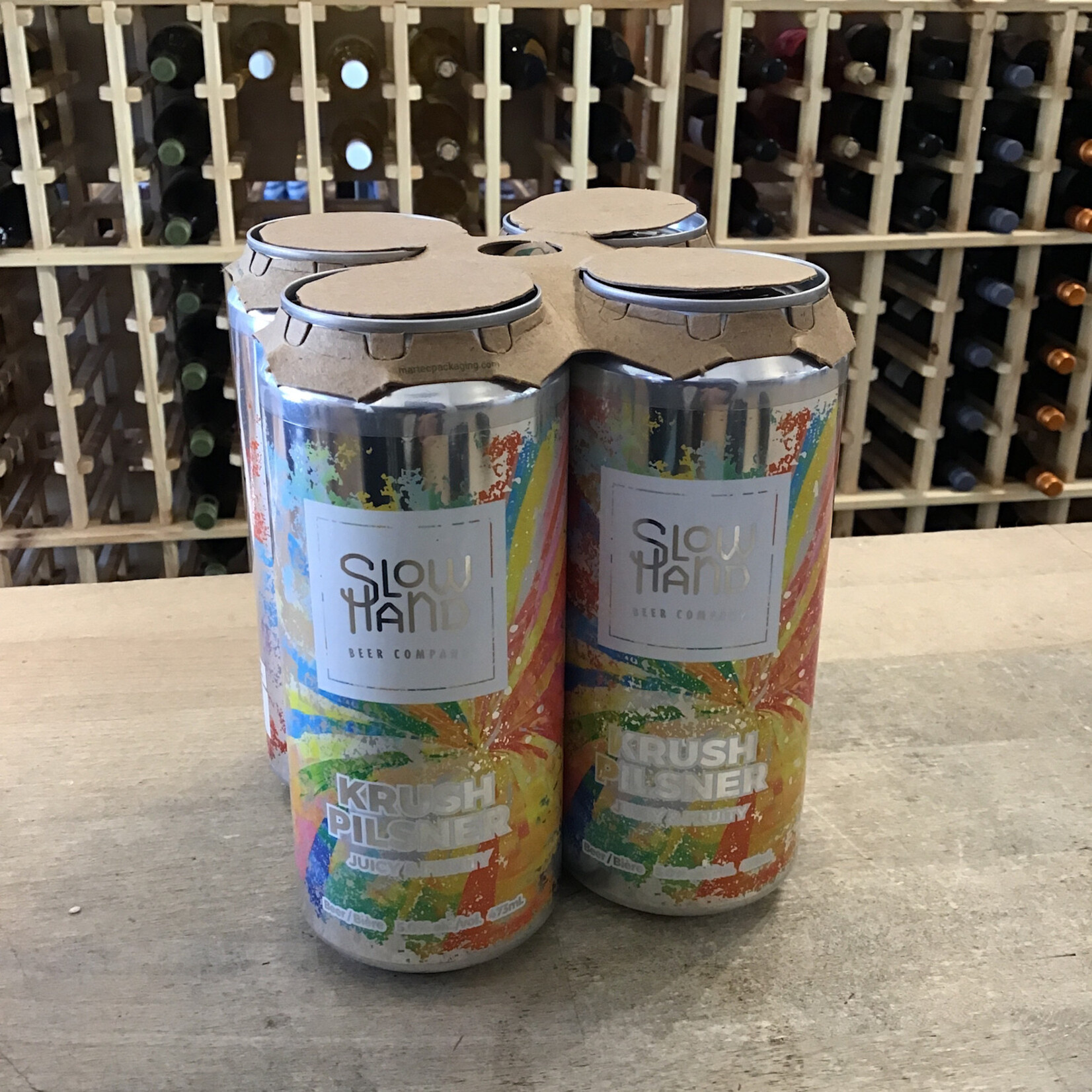 Crush Pilsner, Slow Hand 4x473ml 5.0%