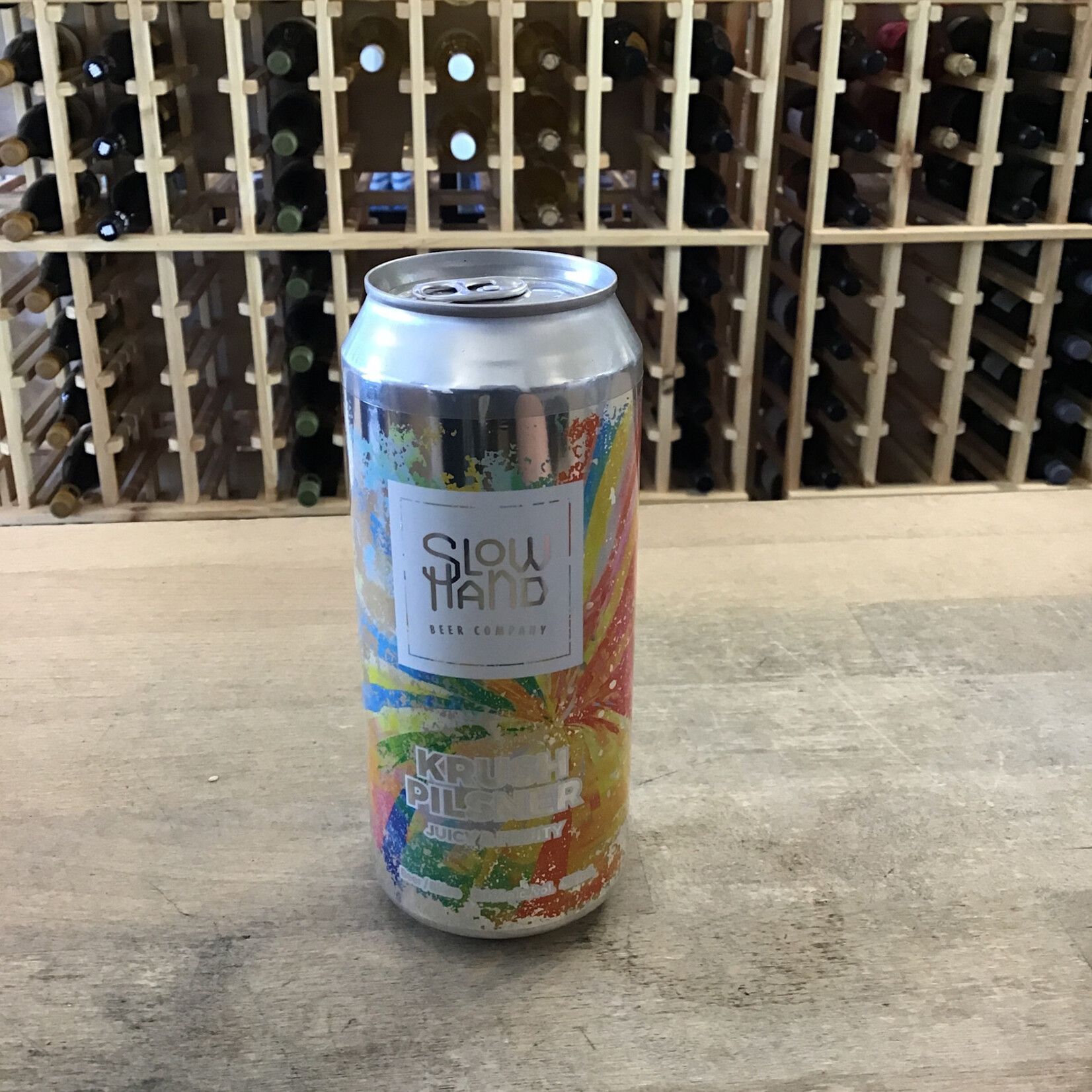 Crush Pilsner, Slow Hand 473ml 5.0%