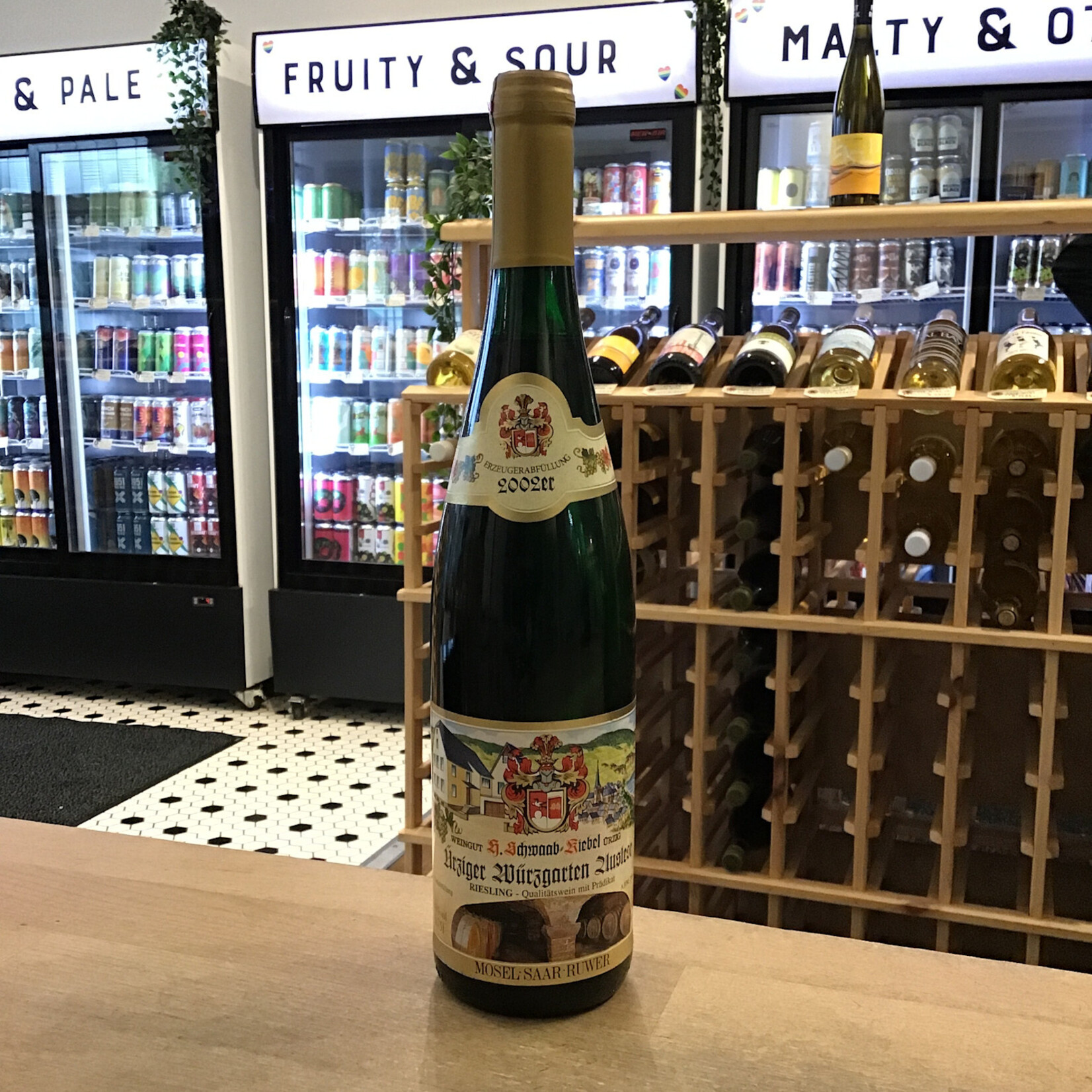 Schwabb Kiebel, 2002 'Urziger Wurzgarten' Riesling Auslese 750ml 8.5%