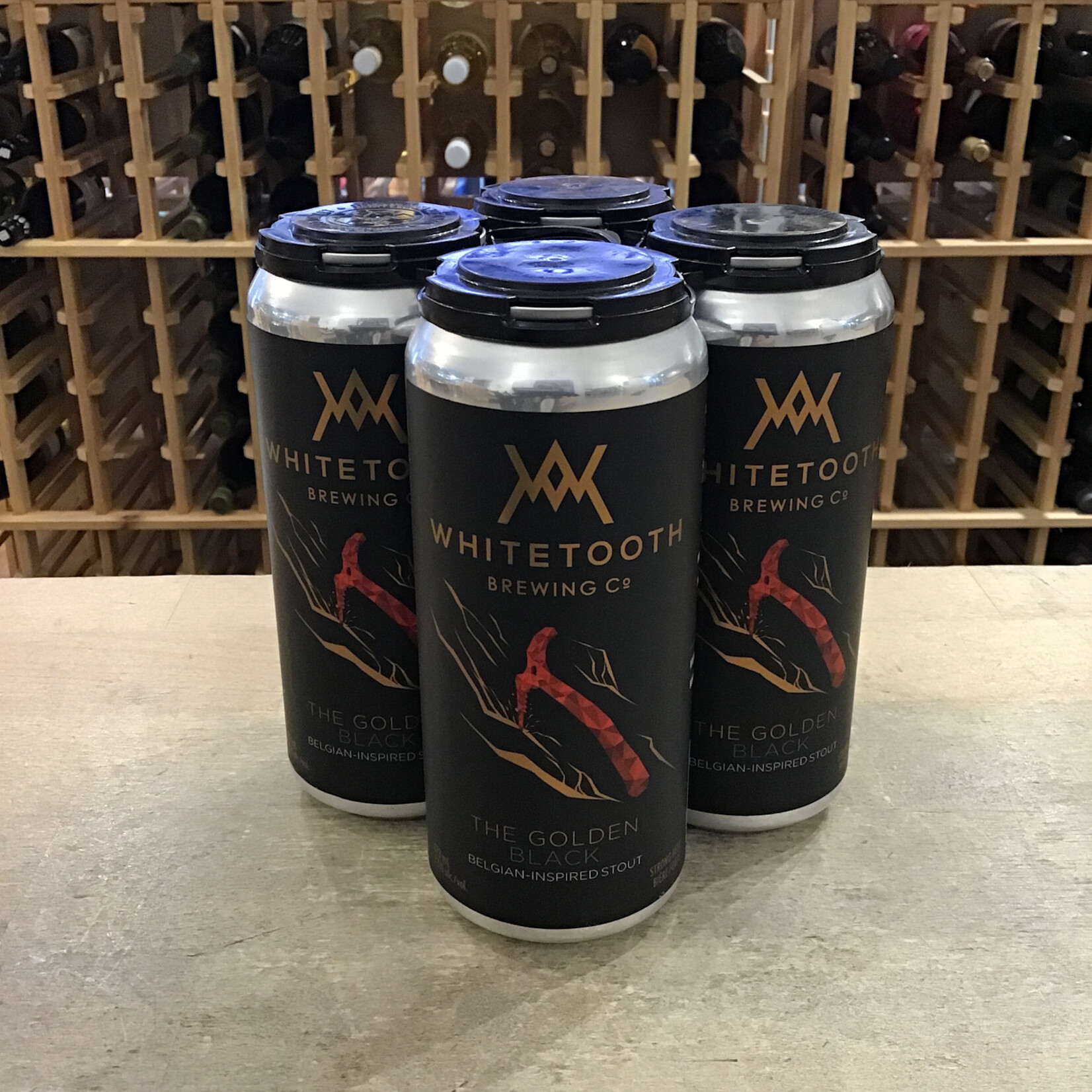 'The Golden Black' Belgian Stout, Whitetooth 4x473ml 7.5%