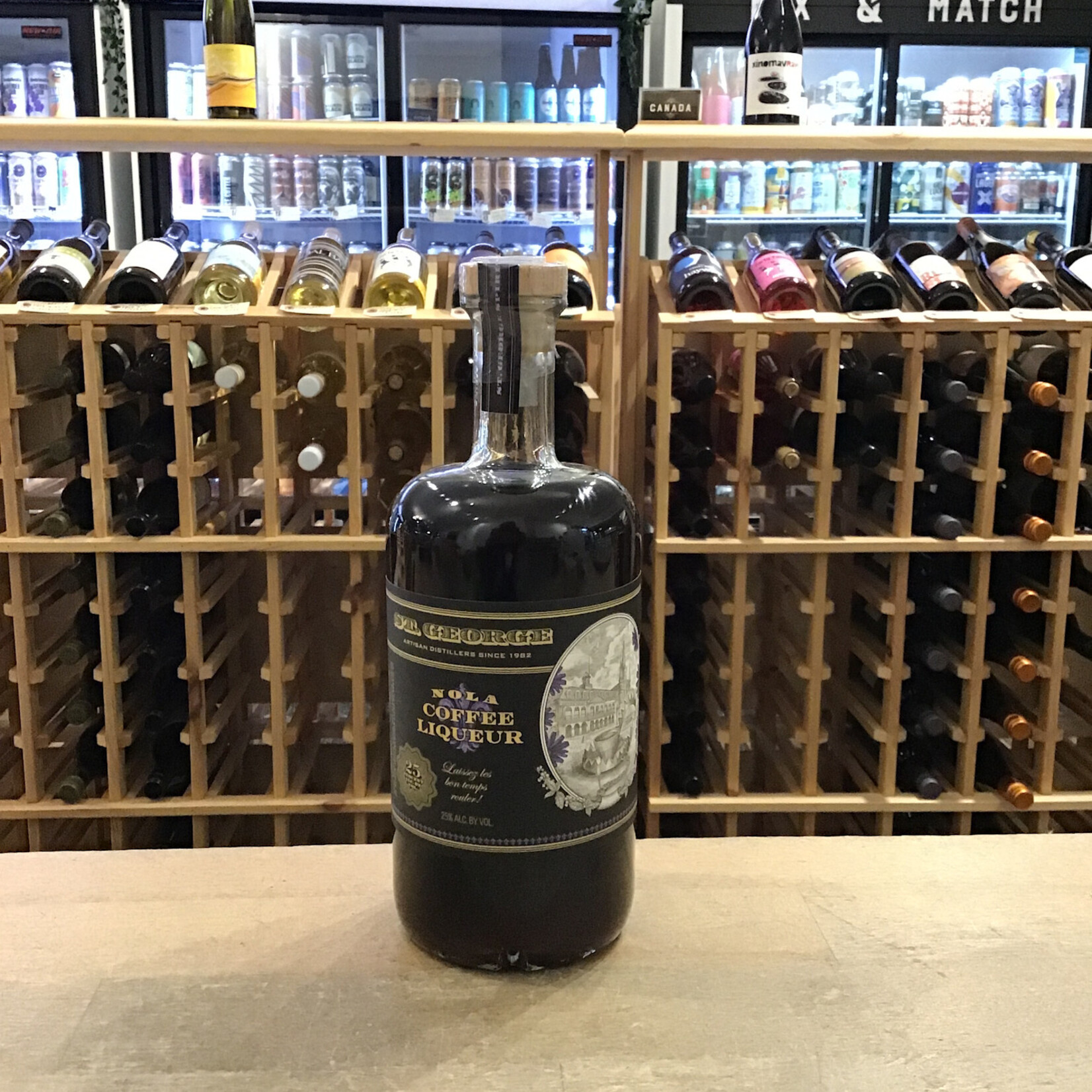 St George, NOLA Coffee Liqueur 750ml 25%