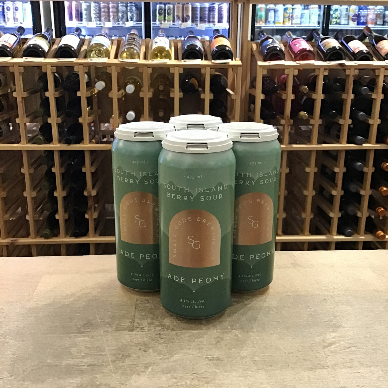 'Jade Peony' Berry Sour, Small Gods 4x473ml 4.1%