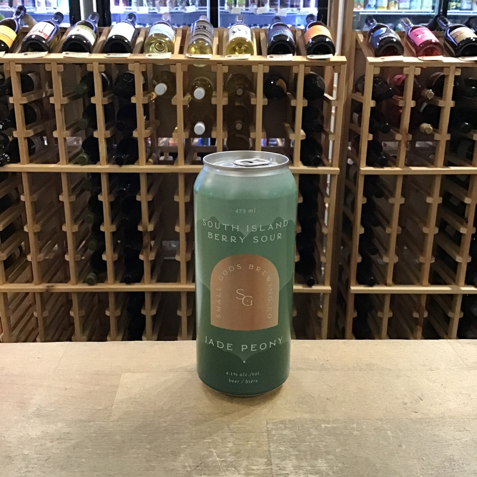 'Jade Peony' Berry Sour, Small Gods 473ml 4.1%