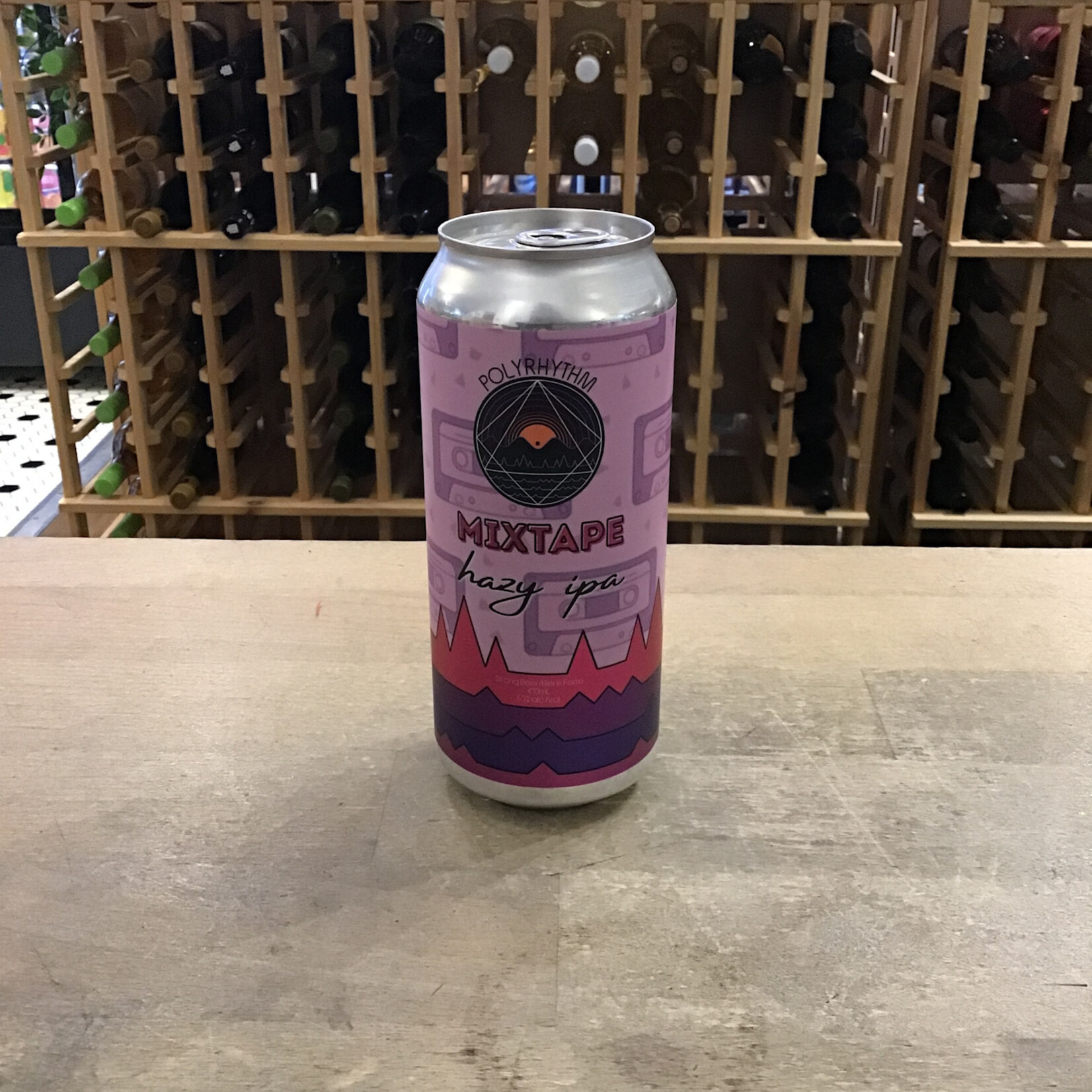 'Mixtape' Hazy IPA, Polyrhythm 473ml 6.5%