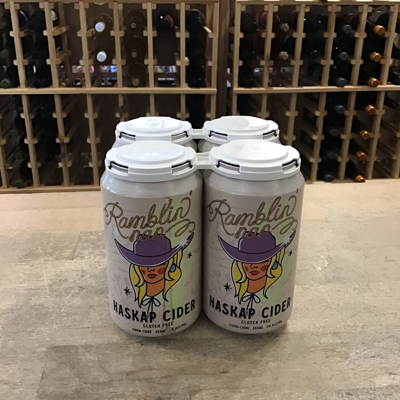 'Ramblin Nan' Haskap Cider, Pile o Bones 4x355ml 5.0%