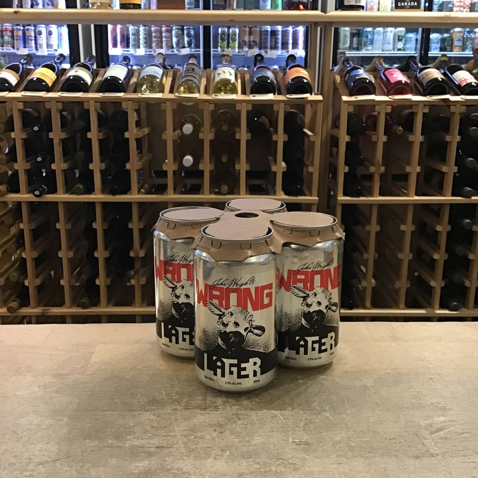 'Wrong' Lager, Slow Hand 4x473ml 5.0%