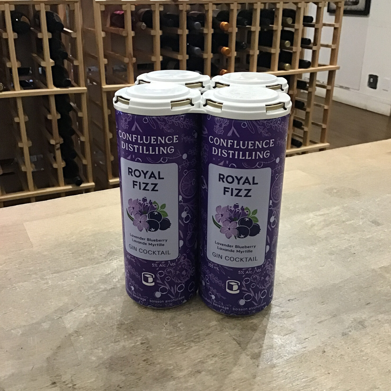 Confluence Royal Gin Fizz, Confluence 4x335ml 5.0%