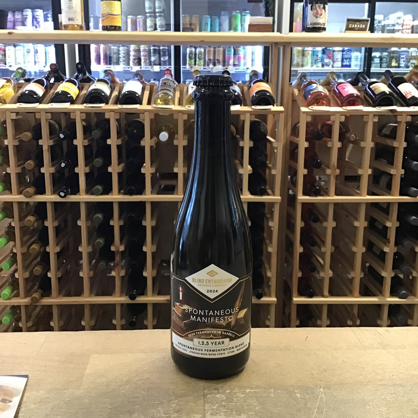 Blind Enthusiasm 'Spontaneous Manifesto 2024'  Blind Enthusiasm, 375 ml 7.4%