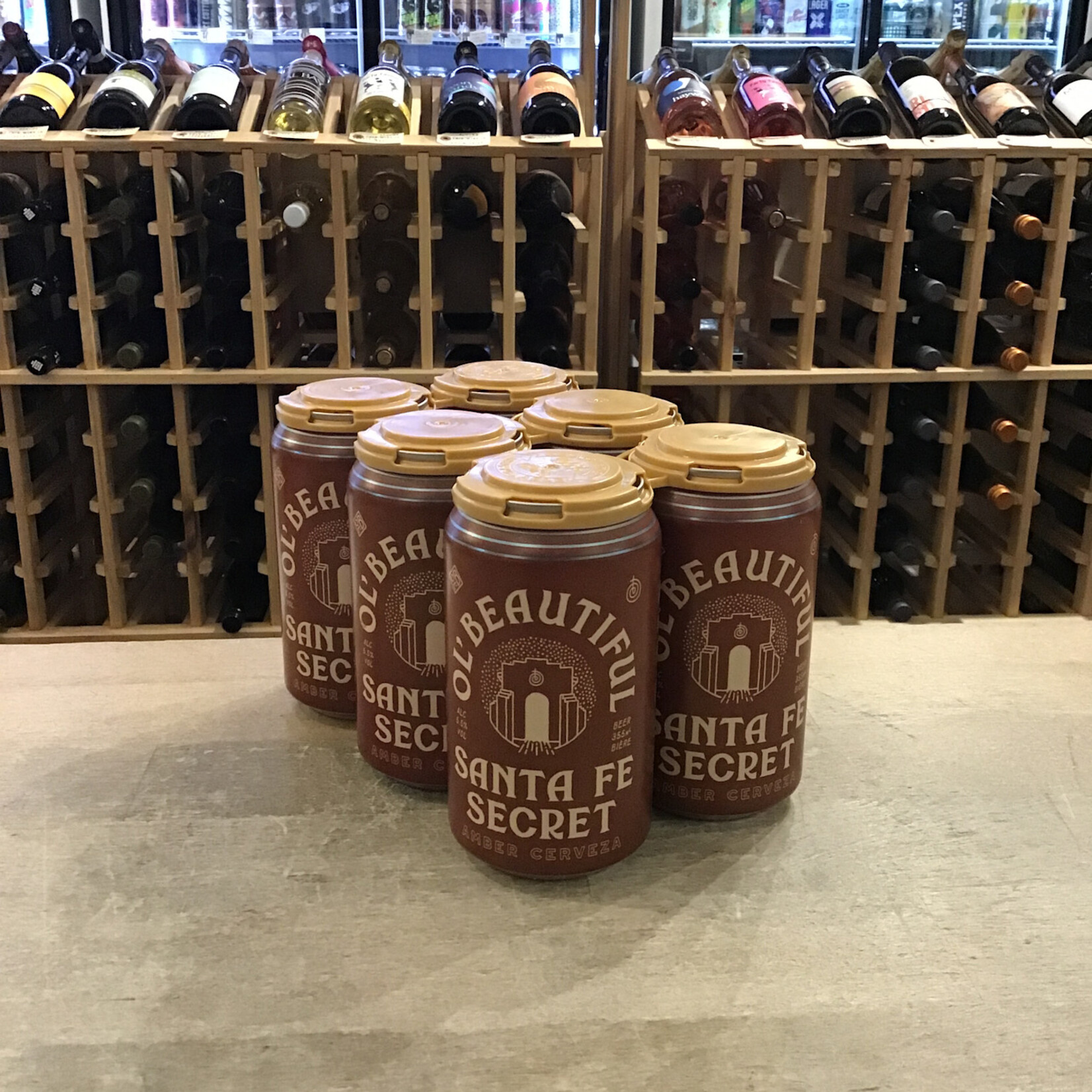 Ol' Beautiful Brewing 'Santa Fe Secret' Amber Cerveza, Ol Beautiful Brewing 6x355ml 5.5%