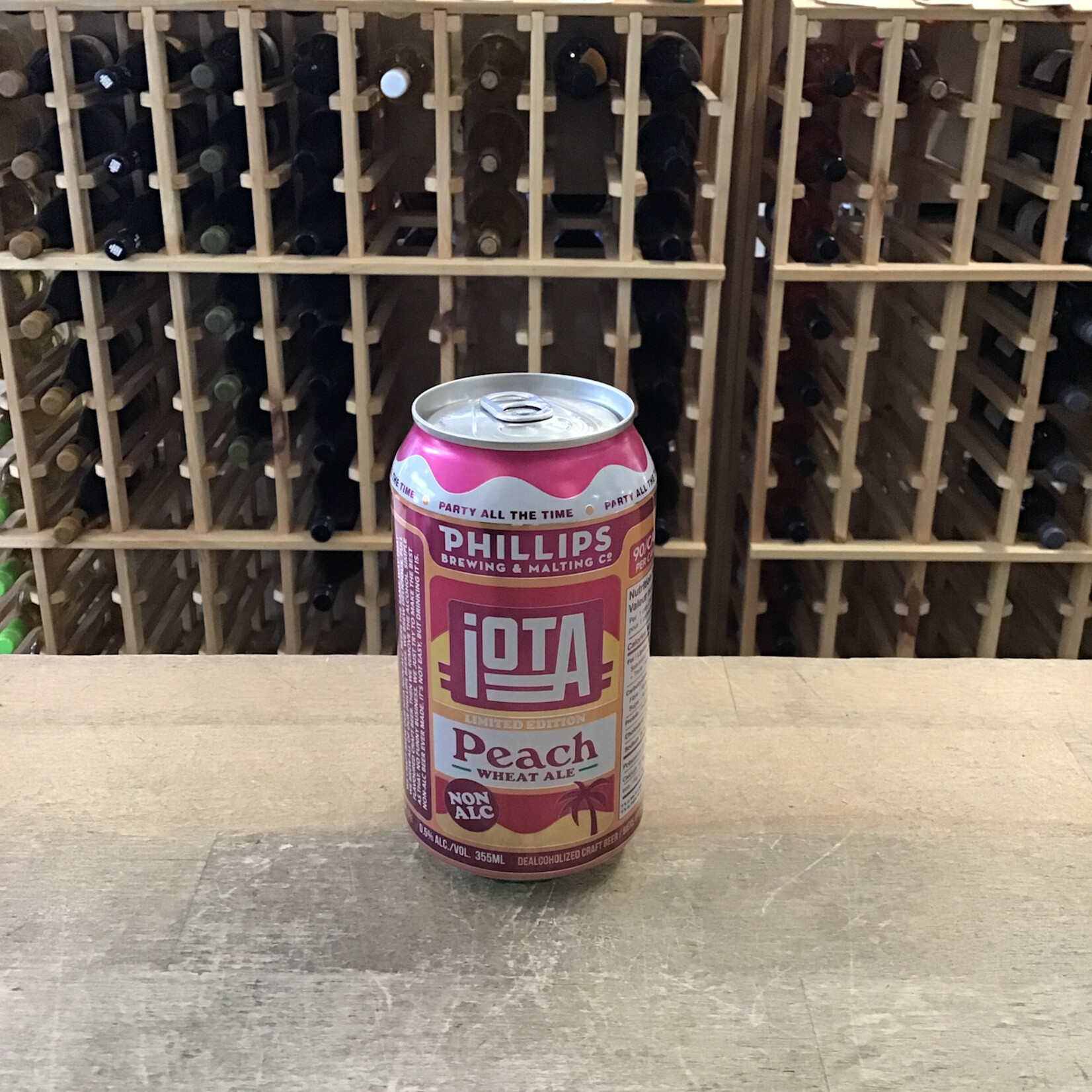 Phillips Brewing Co. Peach Wheat Ale, Phillips IOTA 355ml 0.5%