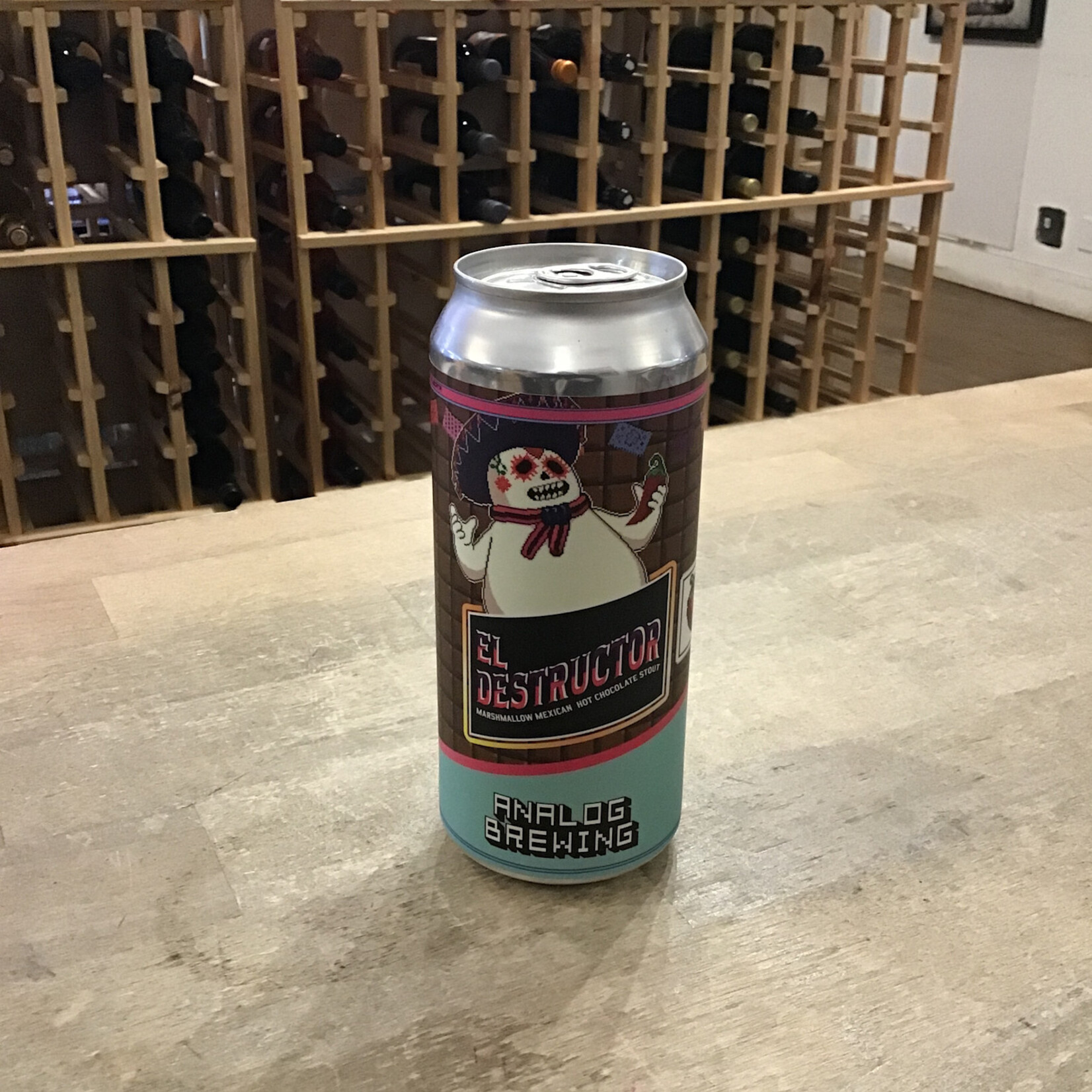 Analog 'El Destructor ' Mexican Hot Chocolate Marshmallow Mexican Hot Chocolate Stout 473ml 7.5%