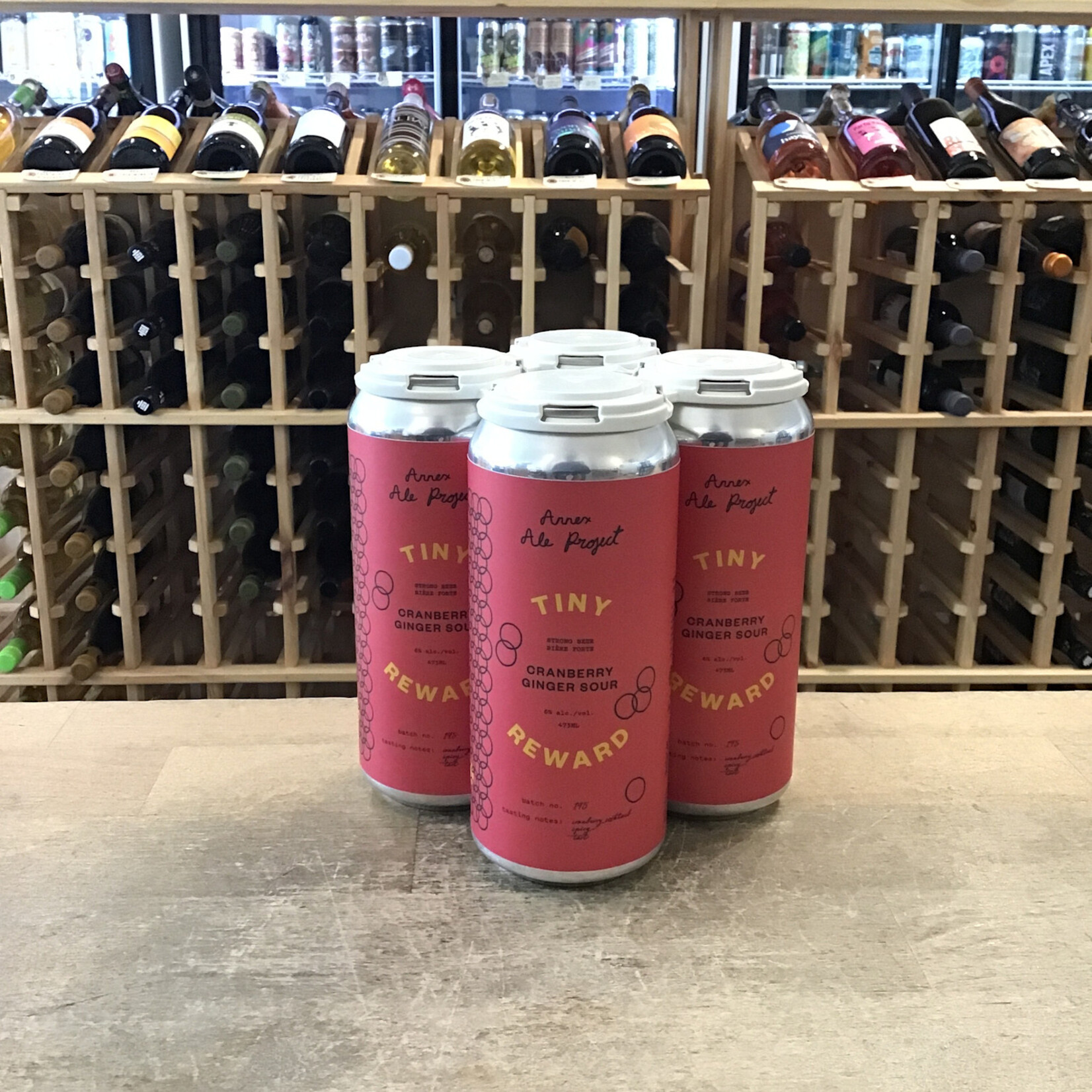 Annex Ale Project 'Tiny Reward' Cranberry Ginger Sour, Annex Ale Project 4x473ml 6%