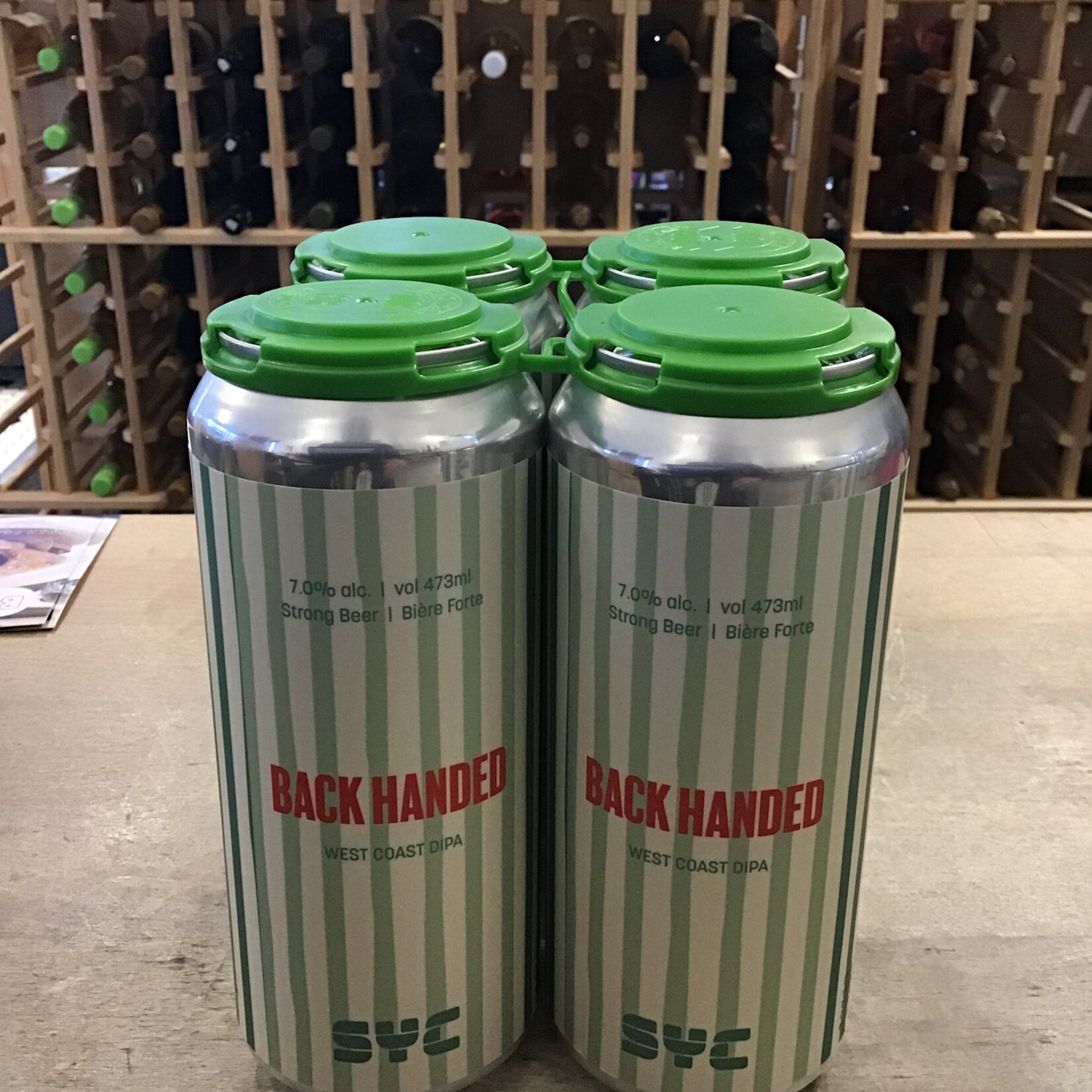 SYC Brewing 'Back Handed' West Coast DIPA, SYC 4x473ml 7%