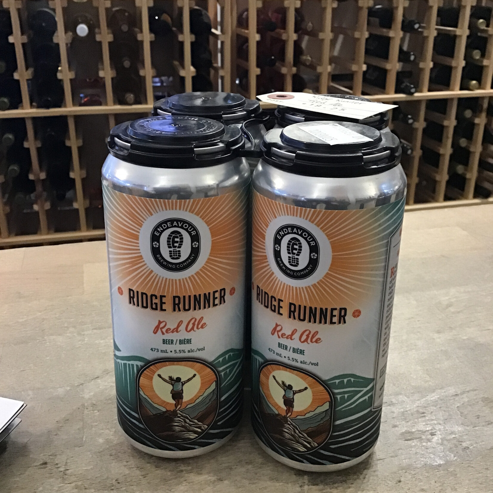 Endeavour 'Ridge Runner' Red Ale, Endeavour Brewing 4x473ml 5.5%