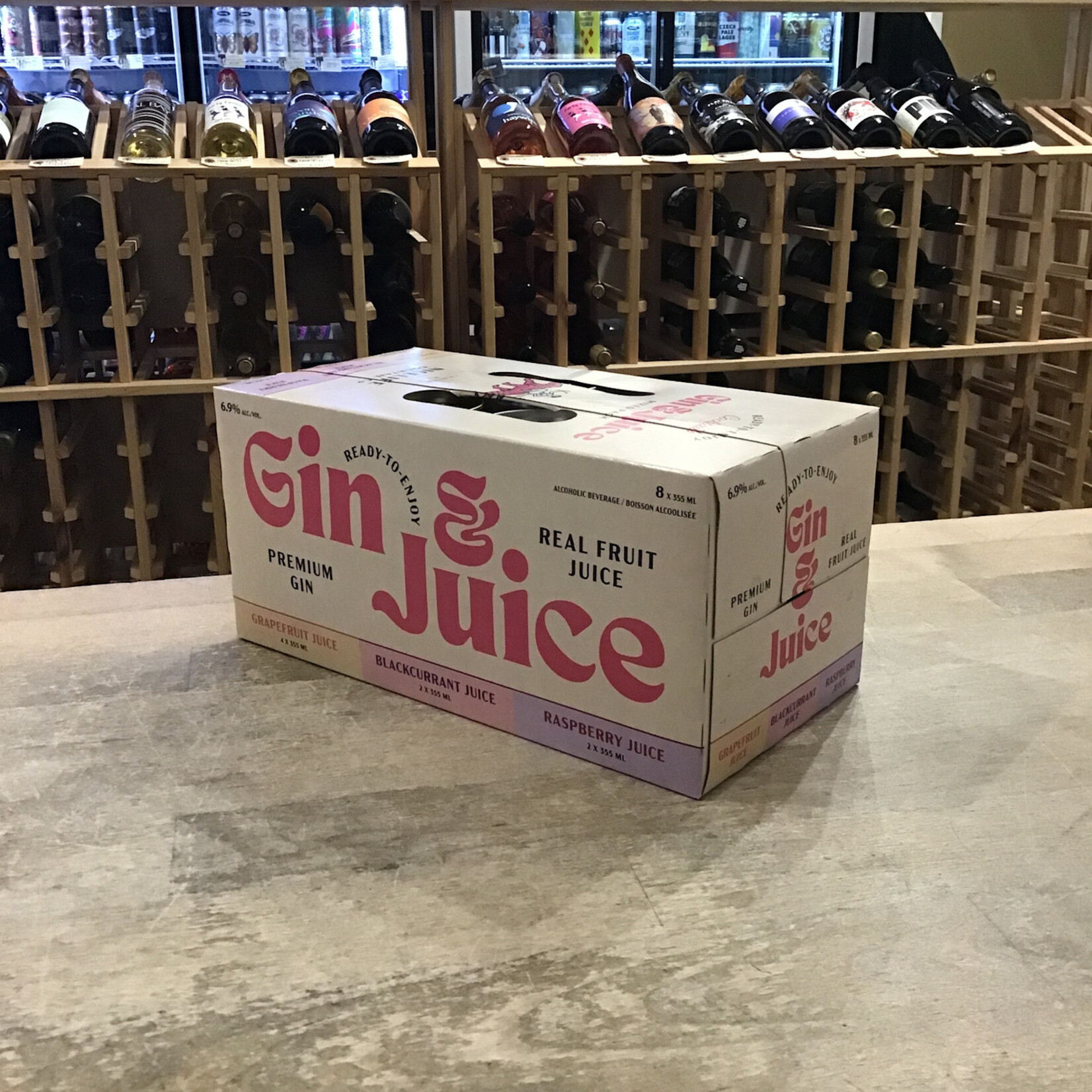 Gin & Juice Mixed Pack, Nice Life 8x355ml 6.9%
