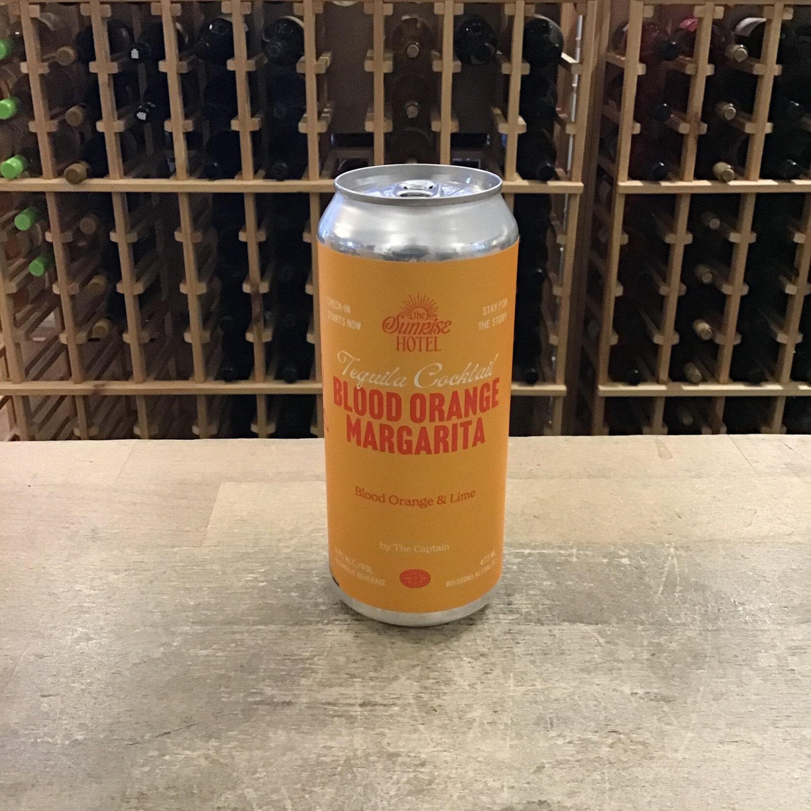 Blood Orange Margarita, Sunrise Hotel 473ml 6.9%