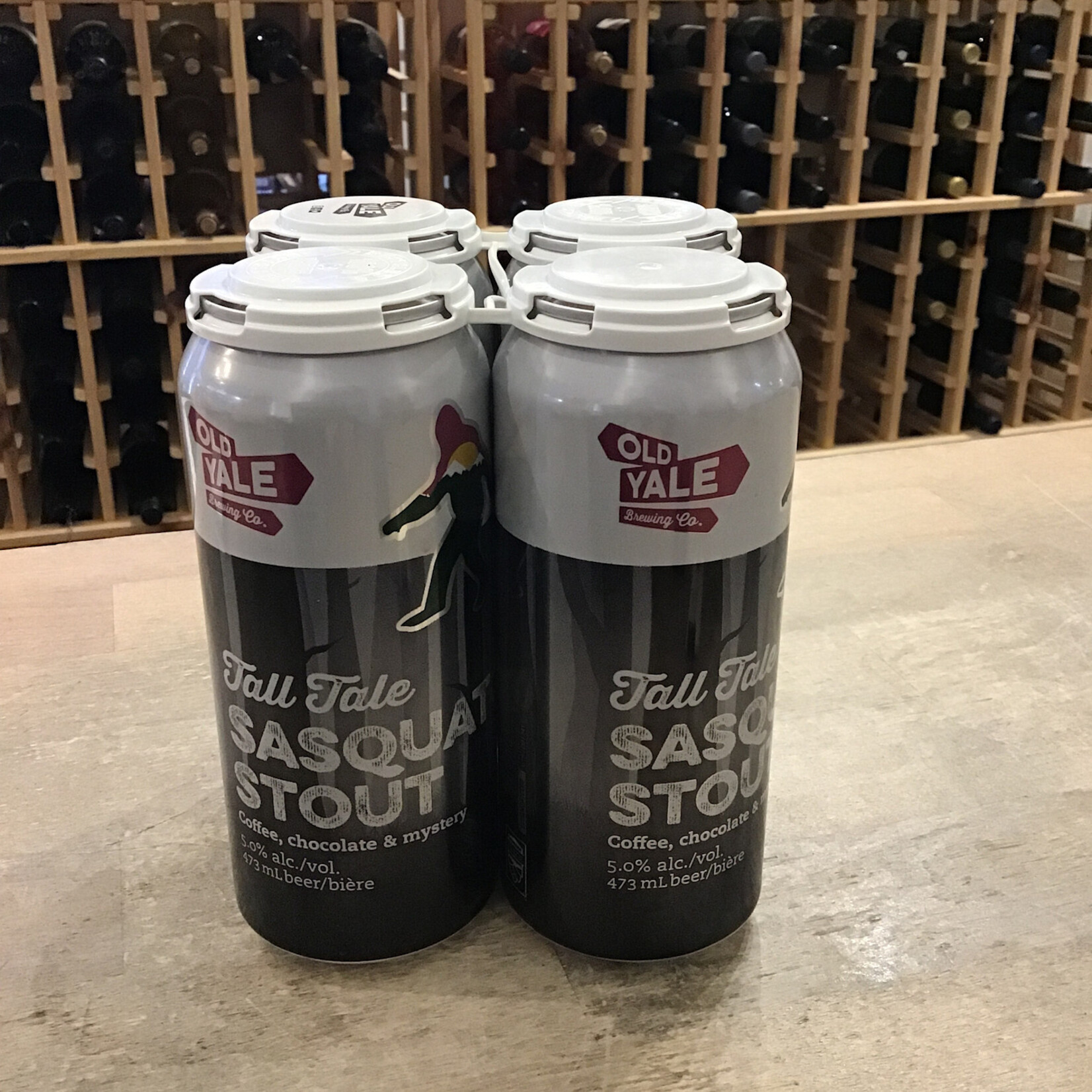 'Sasquatch' Stout, Old Yale 4x473ml 5.0%
